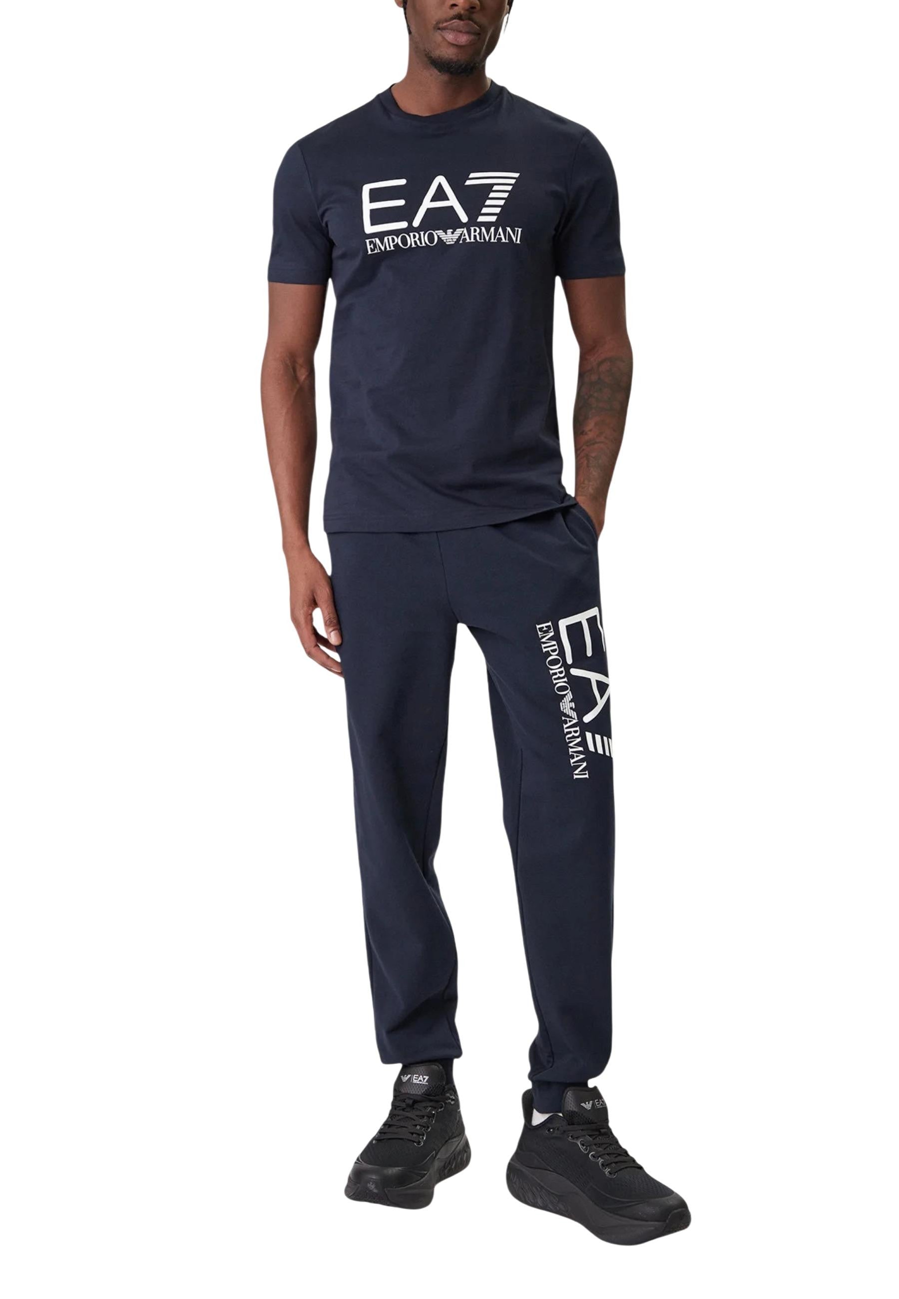 Ea7 T-shirt homme — blue