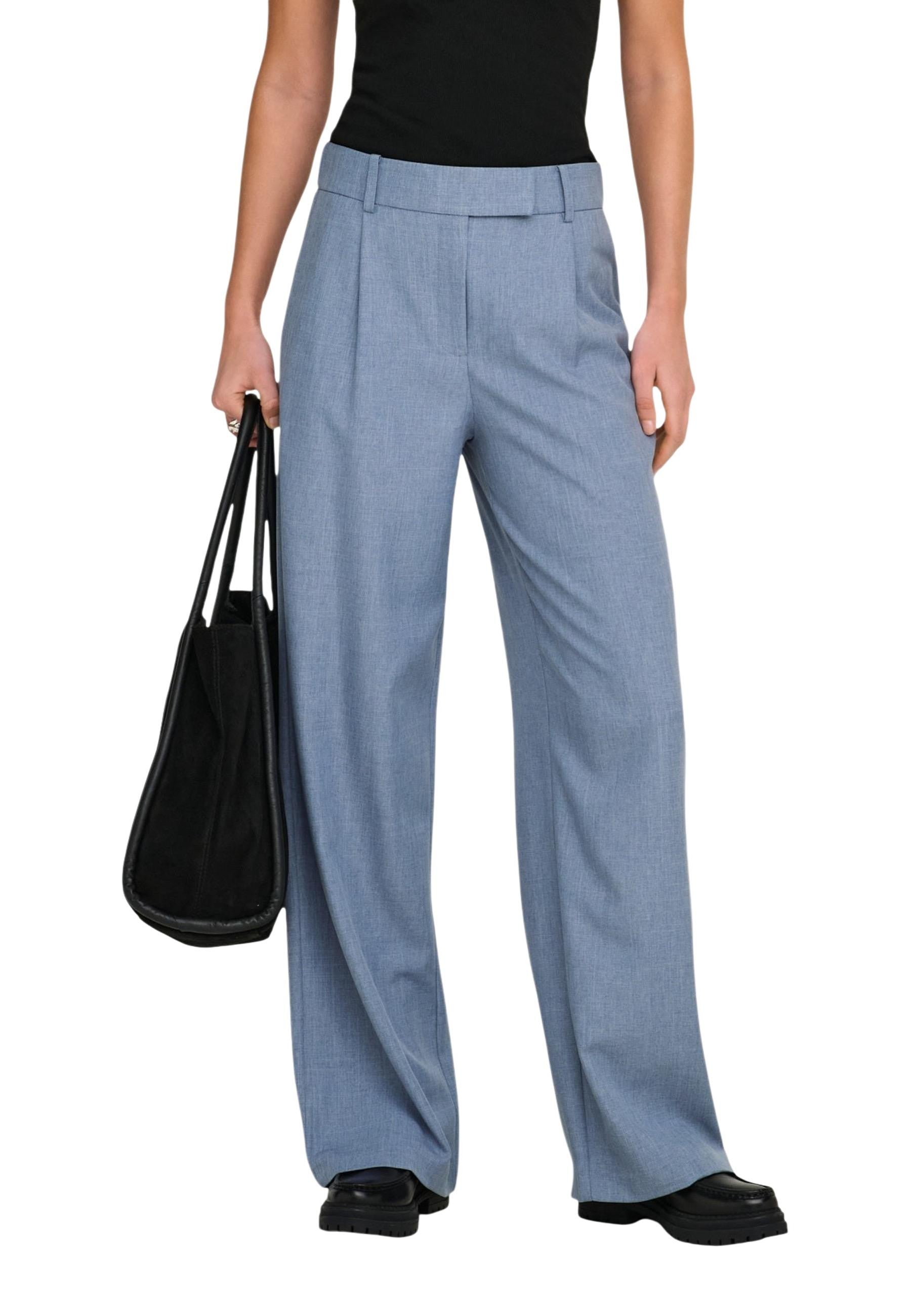 Only Pantalon femme Pantalons — blue