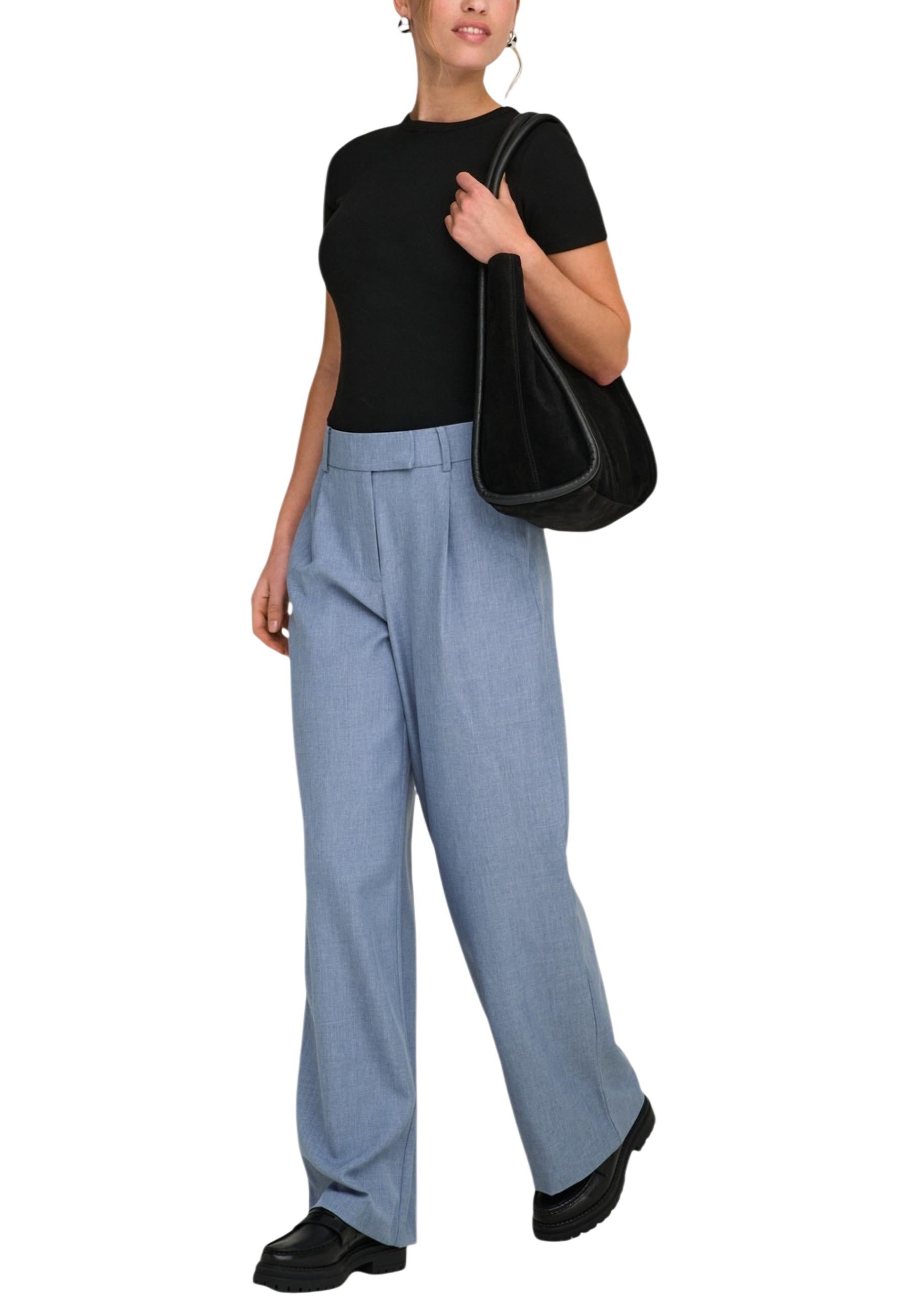 Only Pantalon femme Pantalons — blue