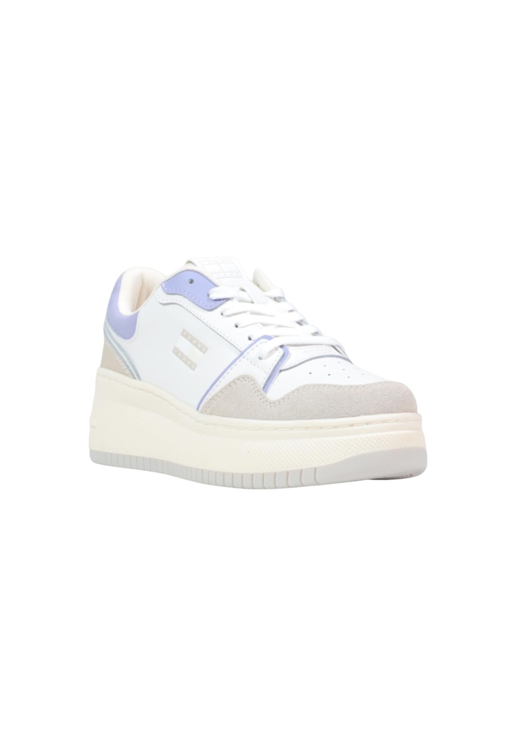 Tommy Hilfiger Jeans Baskets femme — white