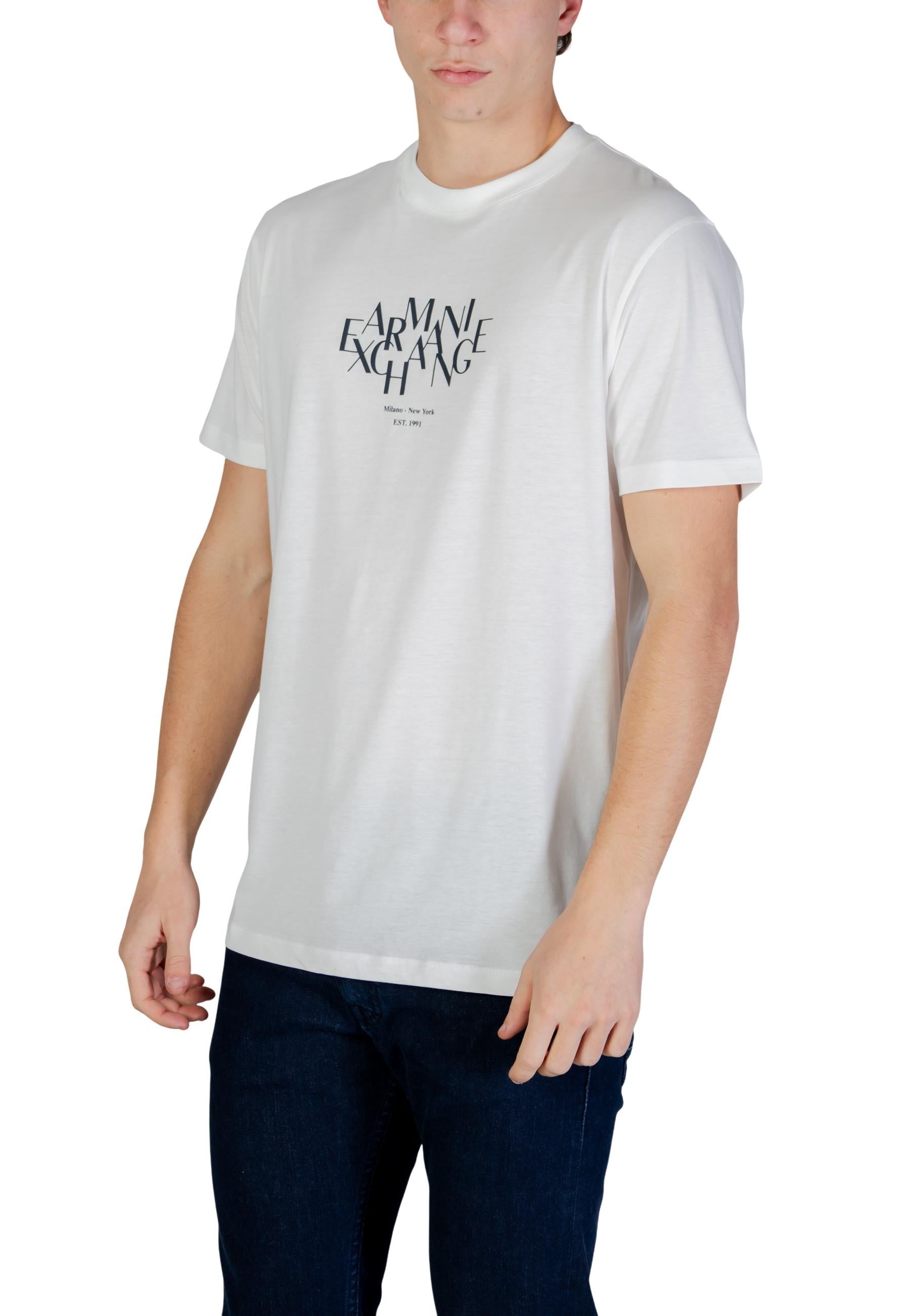 Armani Exchange T-shirt homme — white