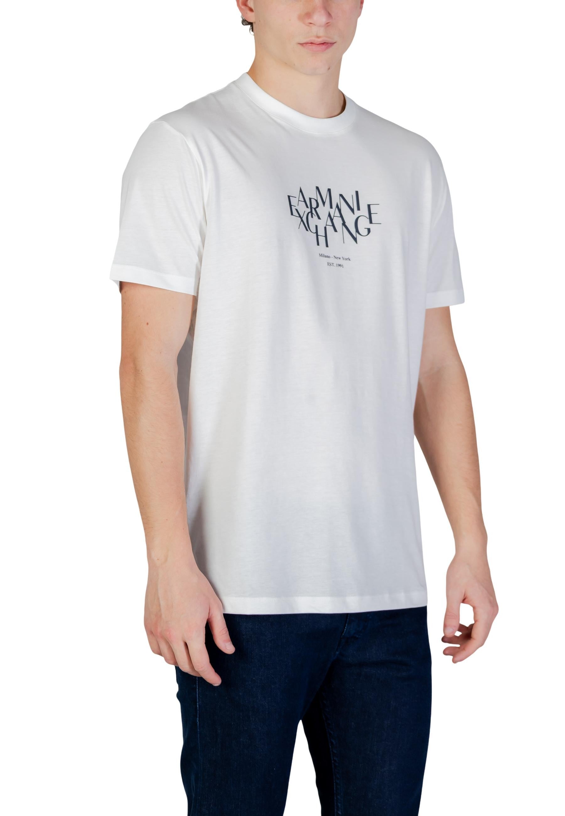 Armani Exchange T-shirt homme — white