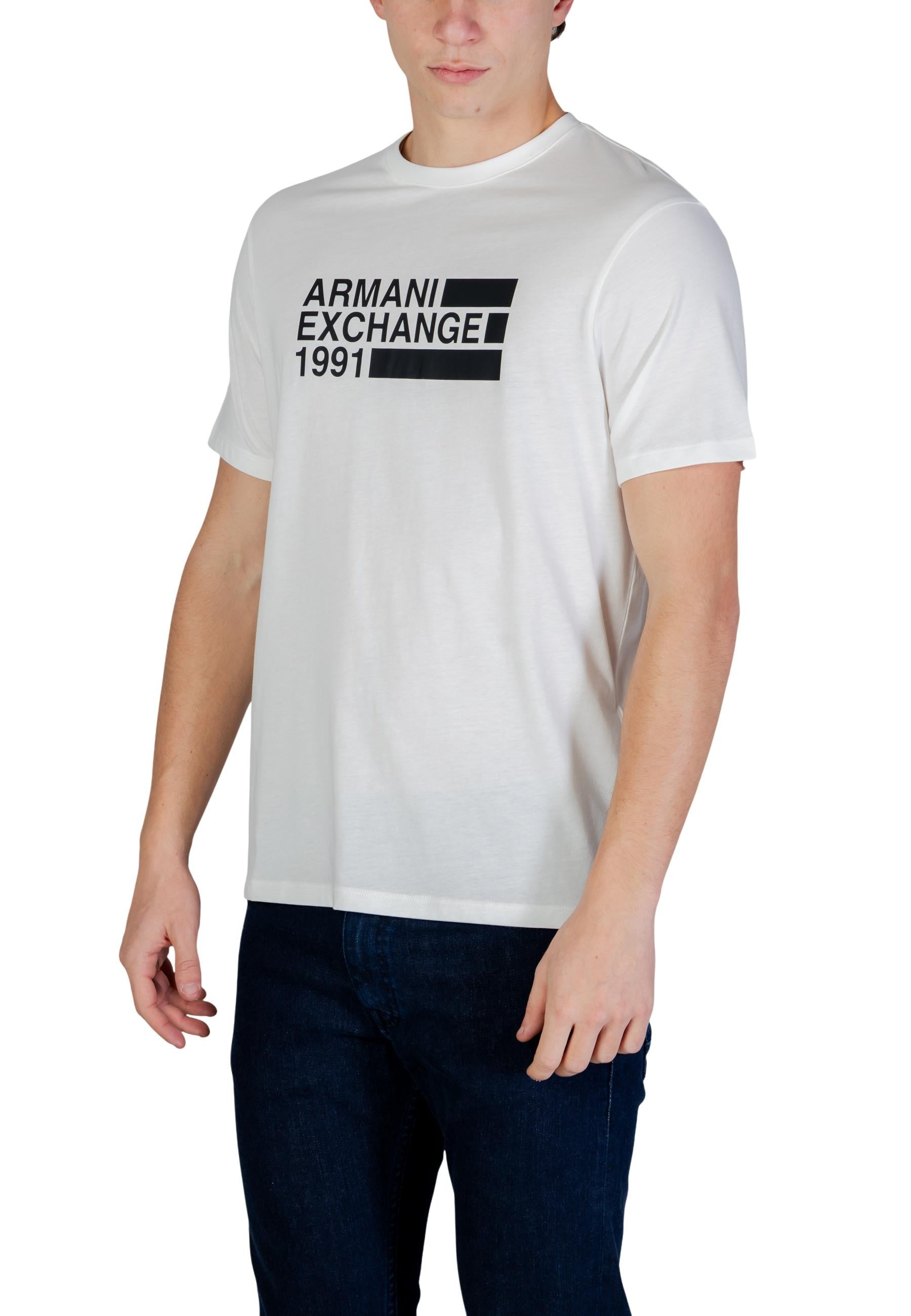 Armani Exchange T-shirt homme — white