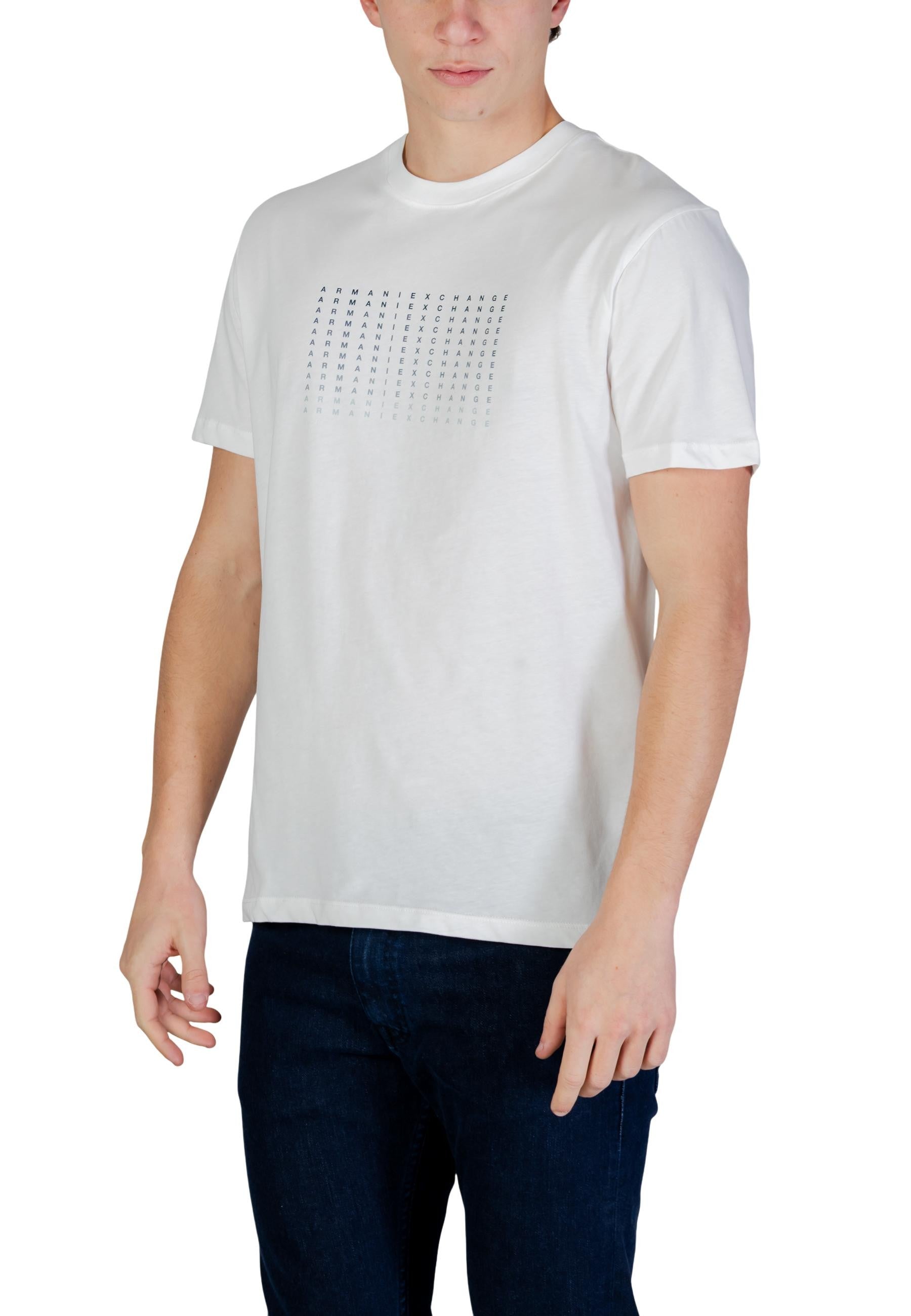 Armani Exchange T-shirt homme — white