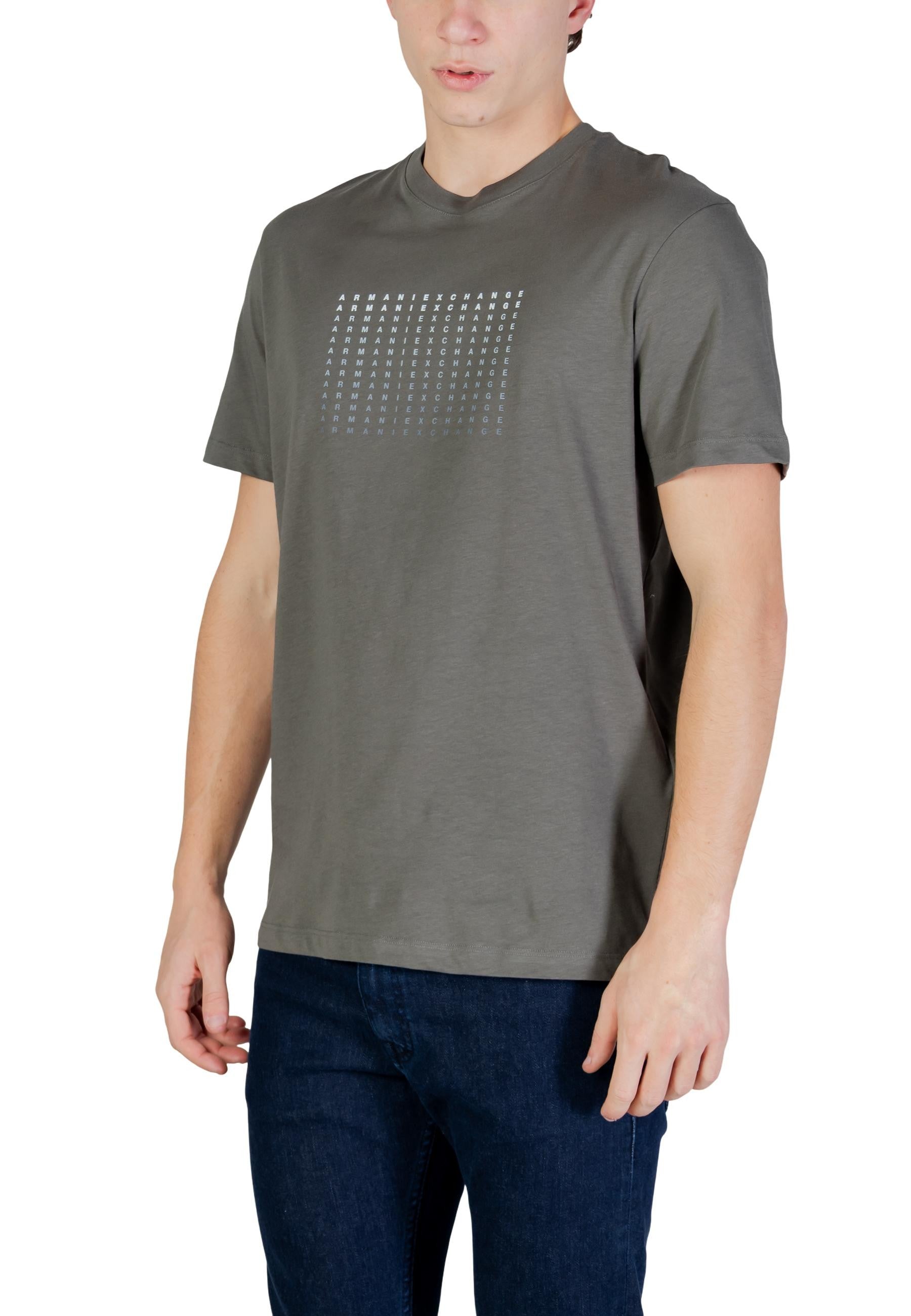 Armani Exchange T-shirt homme — green