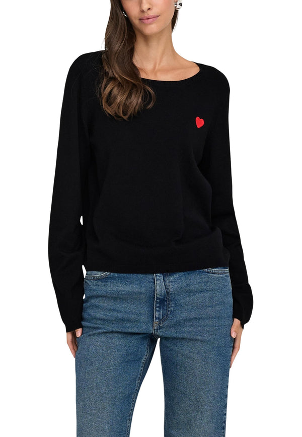Jacqueline De Yong Pull femme — black