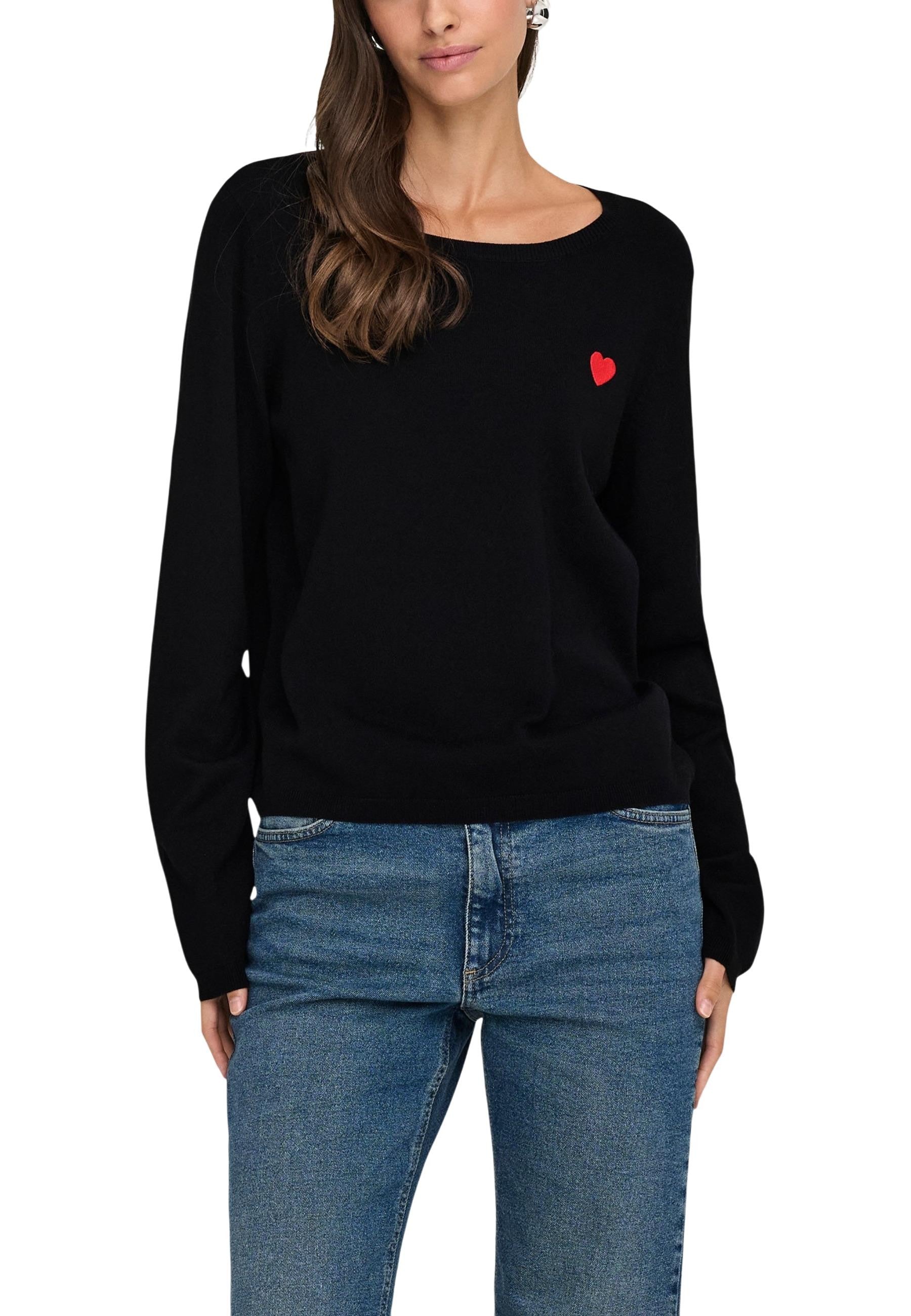 Jacqueline De Yong Pull femme — black