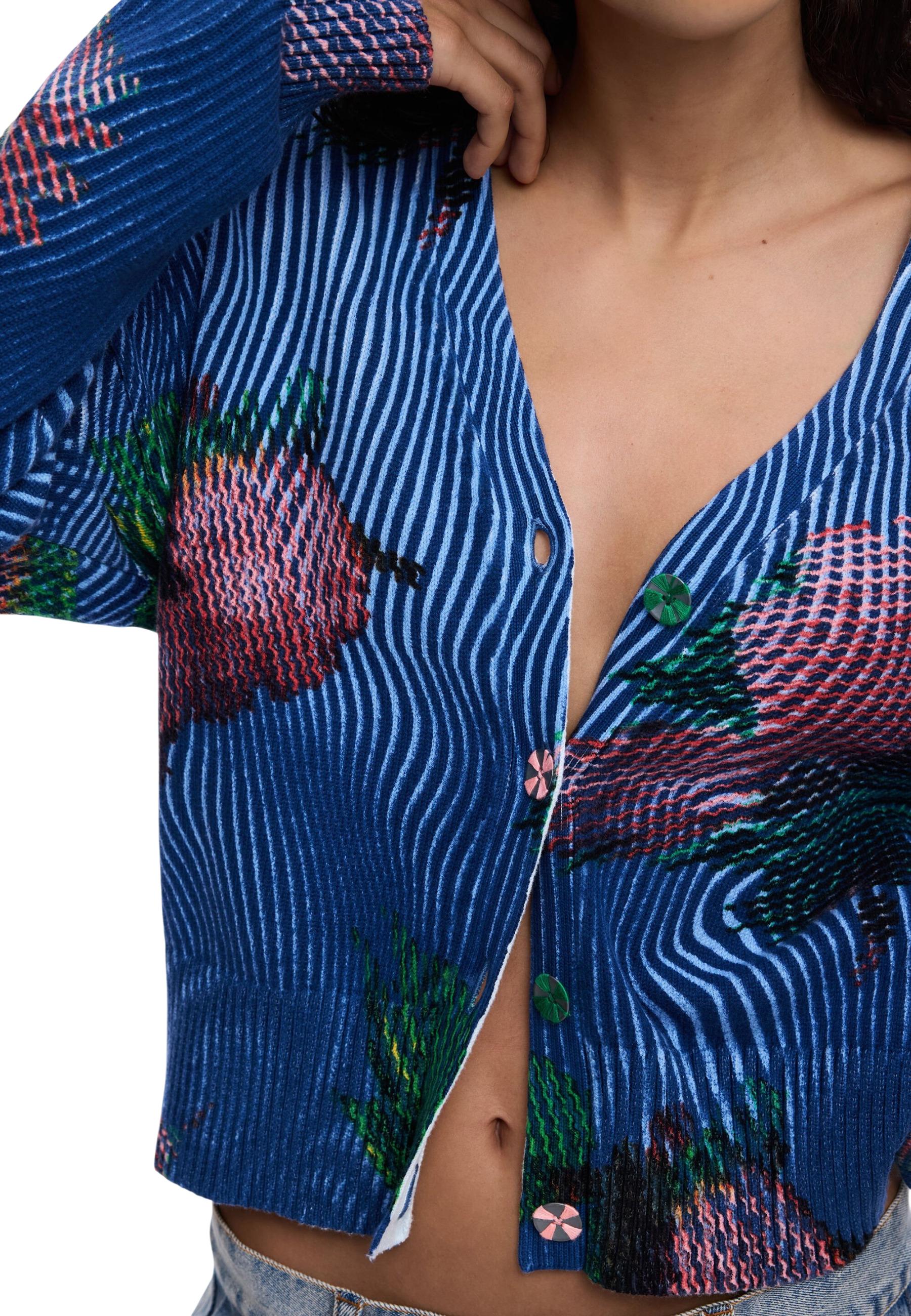 Desigual Vêtement femme Cardigans — blue