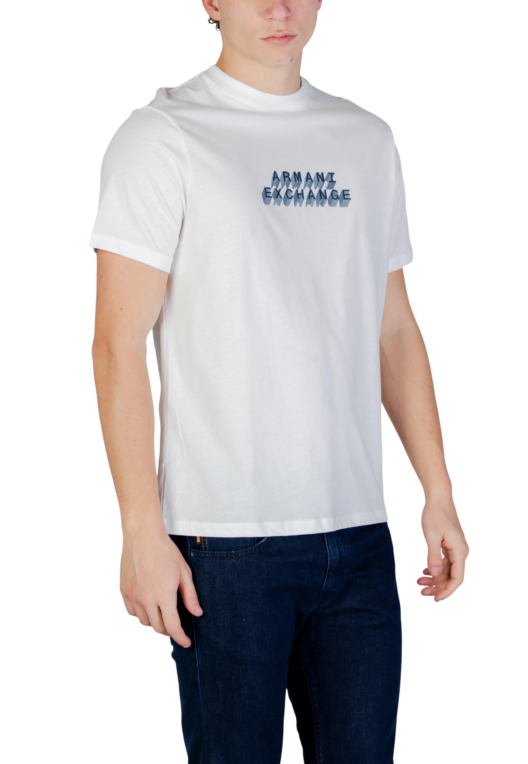 Armani Exchange T-shirt homme — white