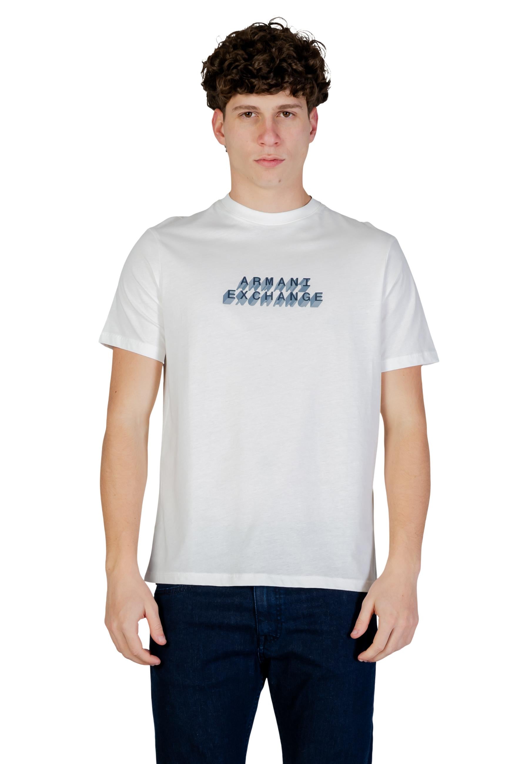 Armani Exchange T-shirt homme — white