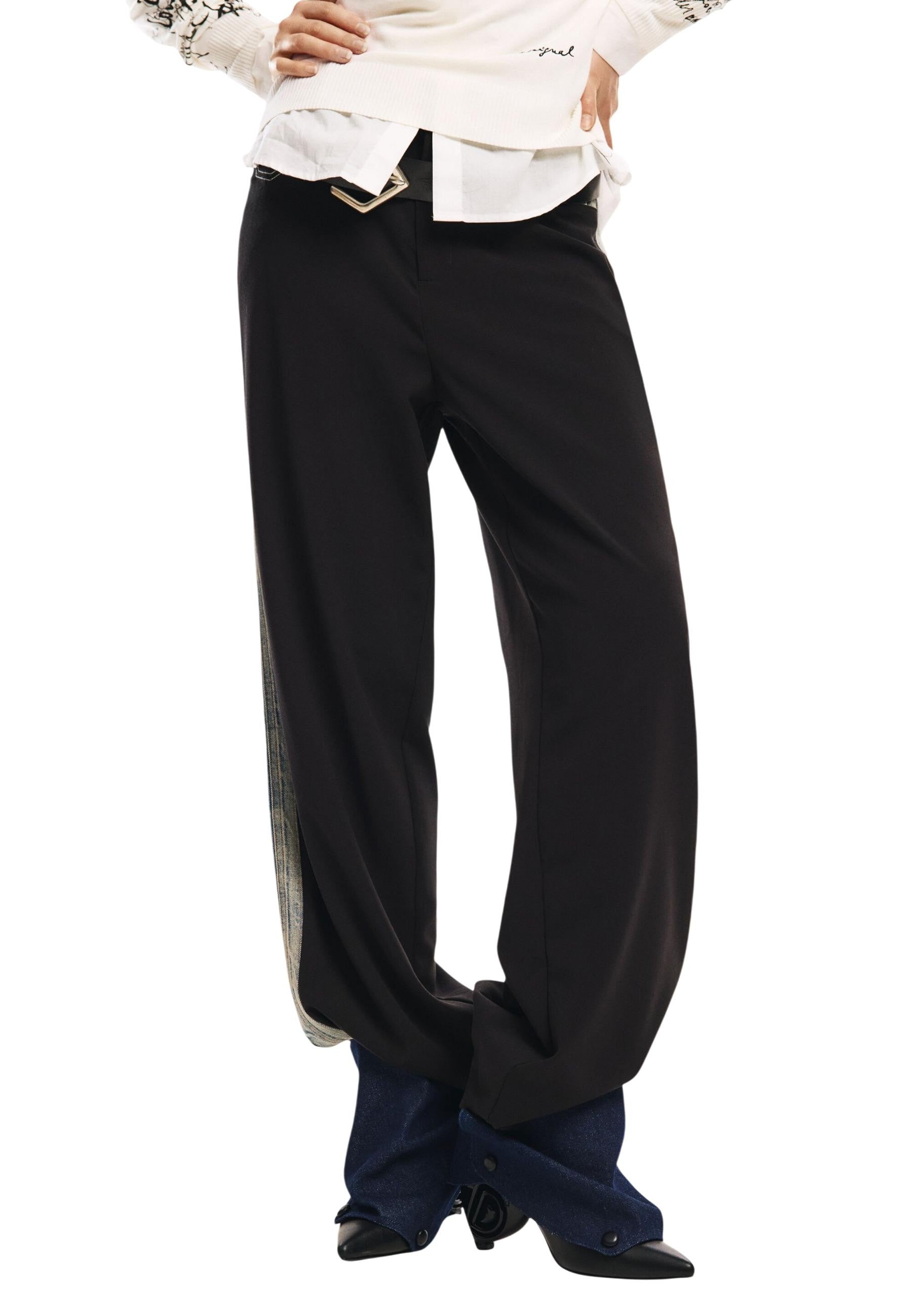 Desigual Pantalon femme Pantalons — black