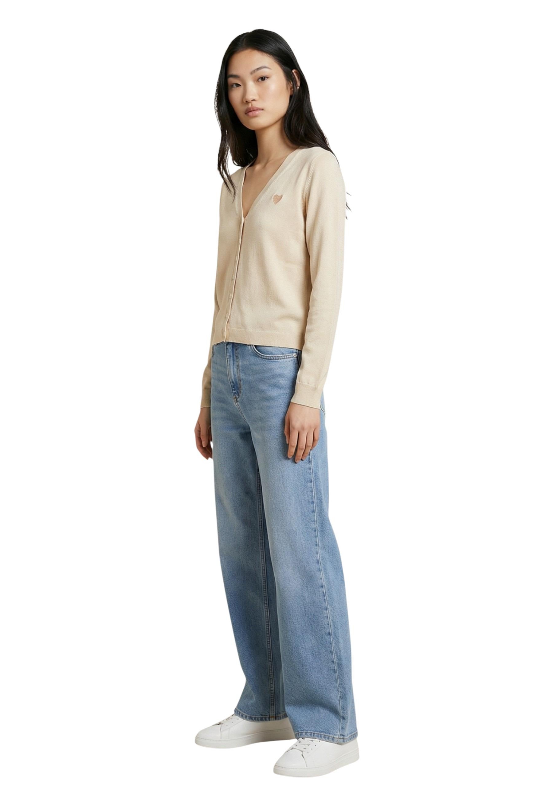 Jacqueline De Yong Vêtement femme Cardigans — beige