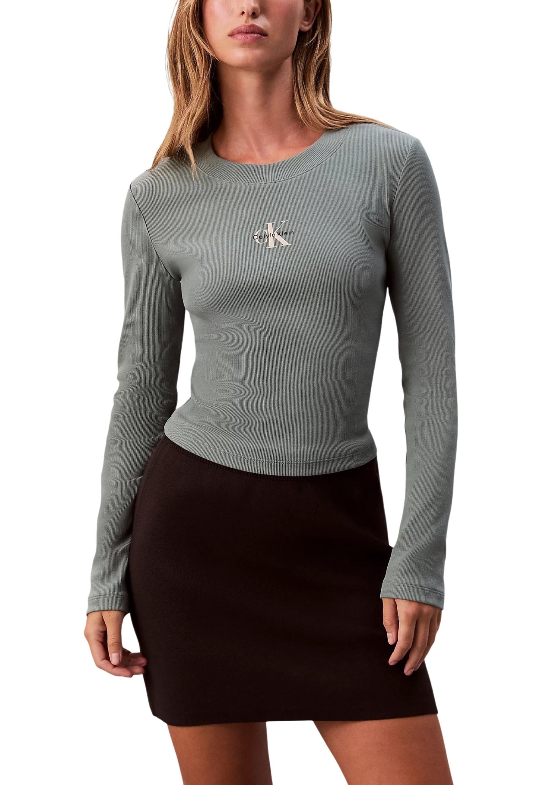 Calvin Klein Jeans Pull femme — green