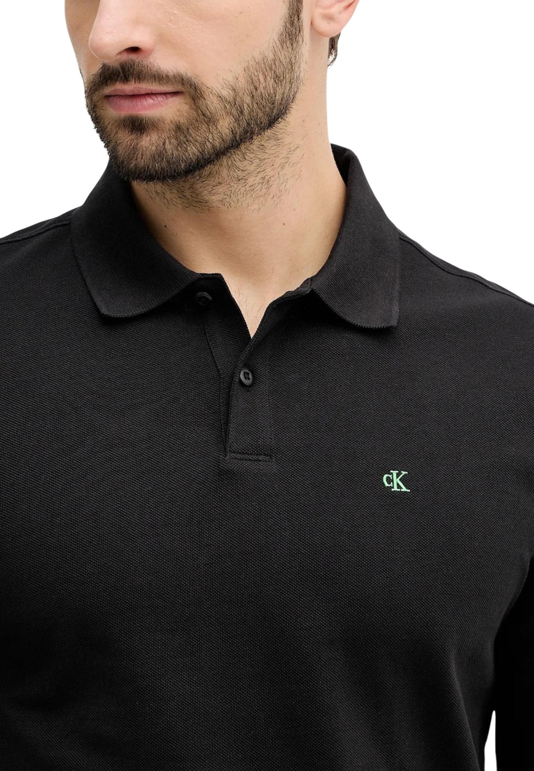 Calvin Klein Jeans Polo homme — black