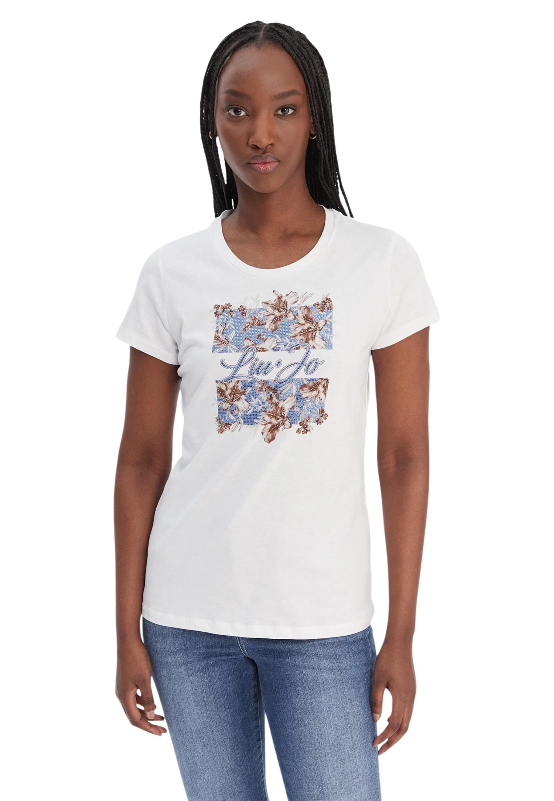 Liu Jo T-shirt femme — white