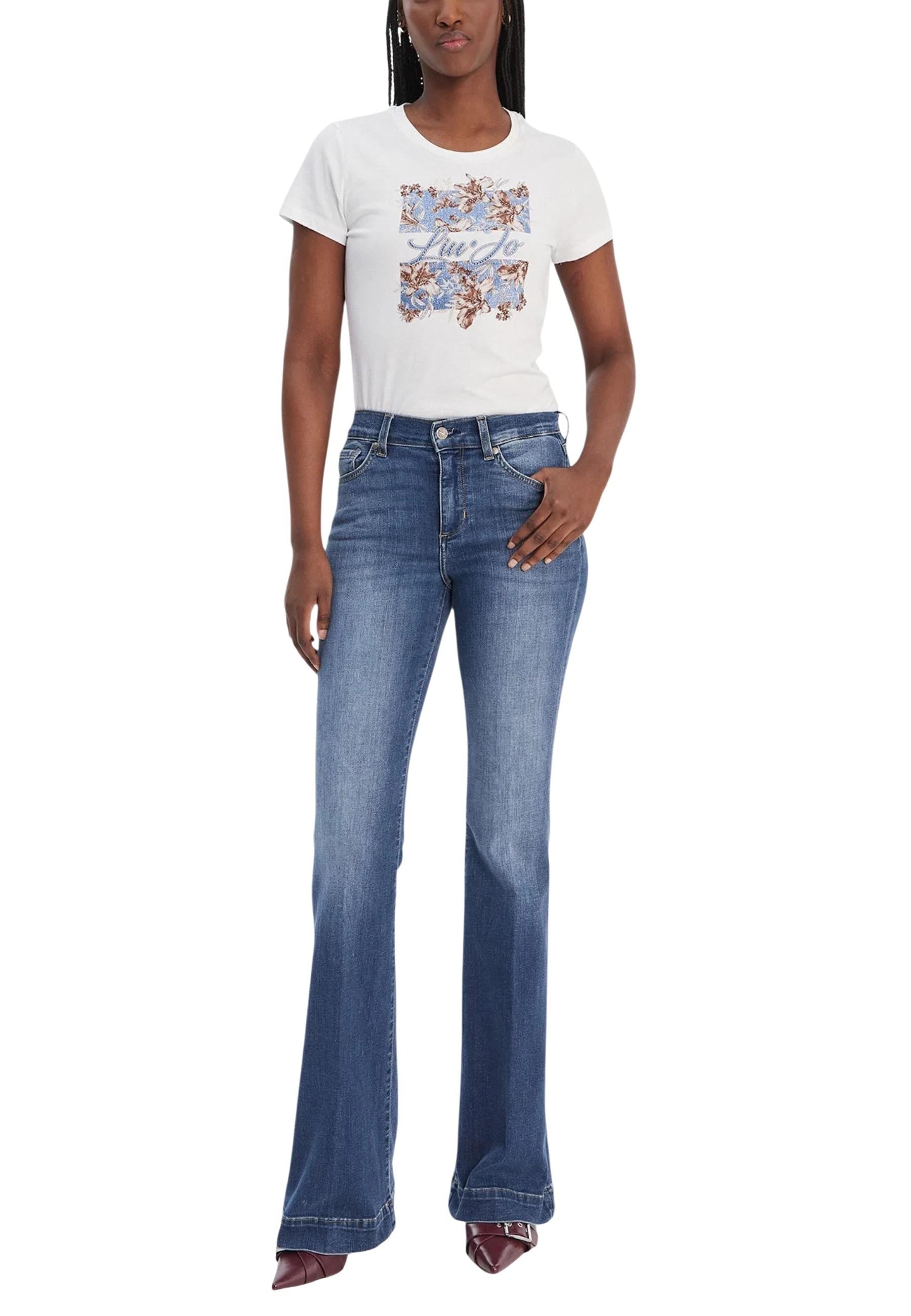 Liu Jo T-shirt femme — white
