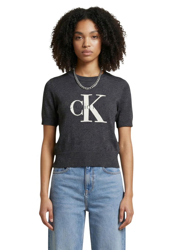 Calvin Klein Jeans Pull femme — grey