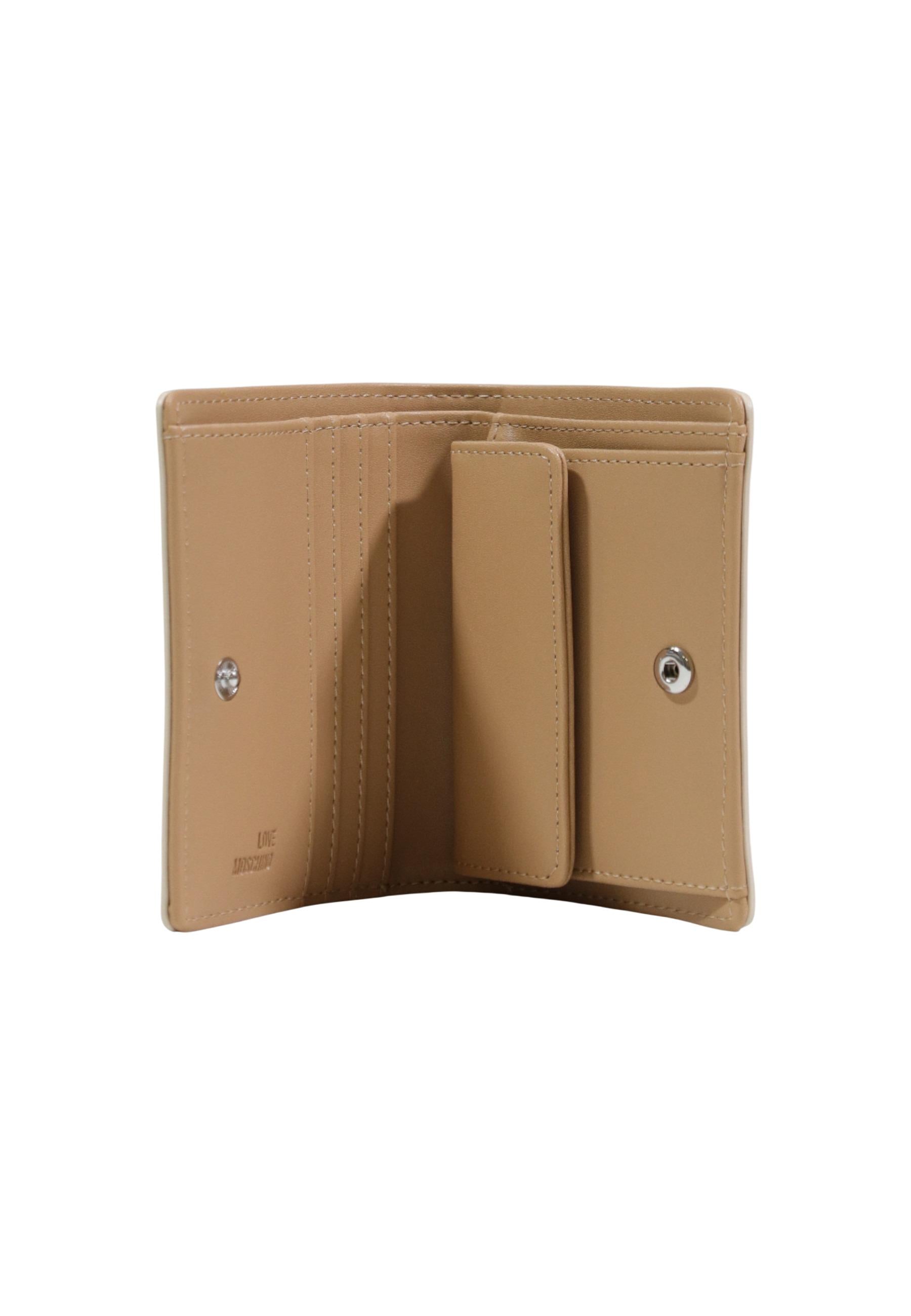 Love Moschino Accessoire femme Portefeuilles — beige