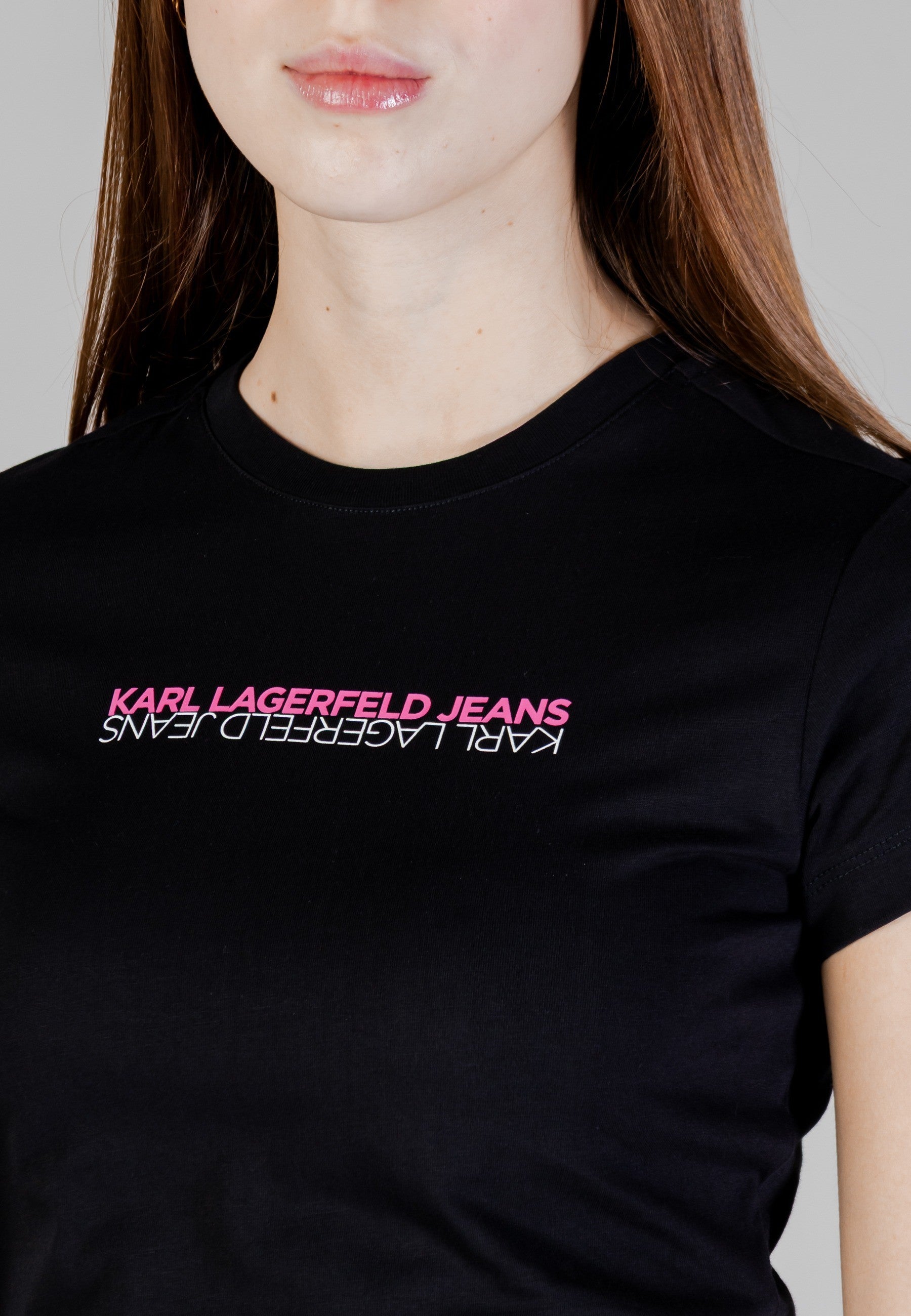 Karl Lagerfeld Jeans T-shirt femme — black