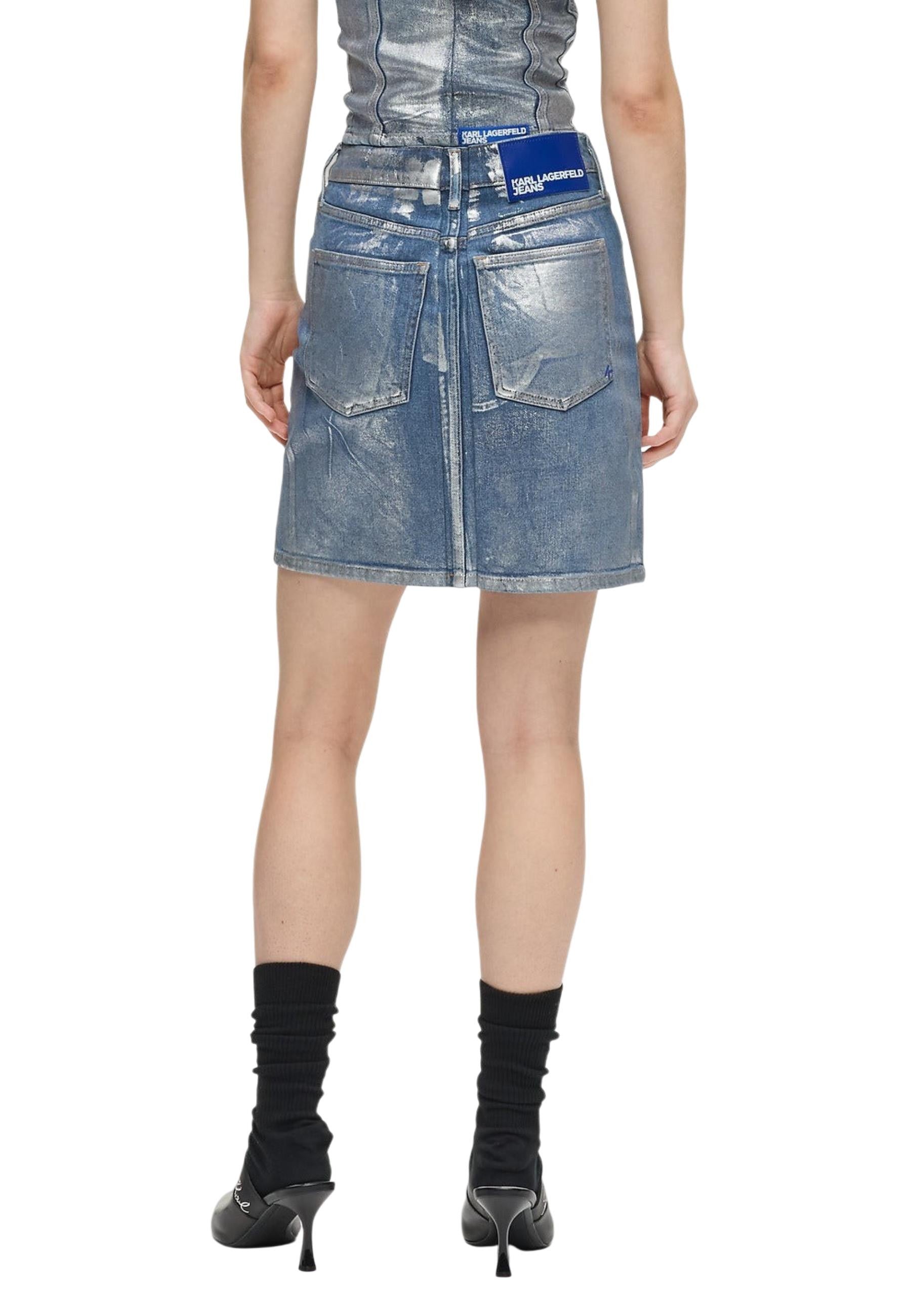 Karl Lagerfeld Jeans Jean femme Jupes — light blue