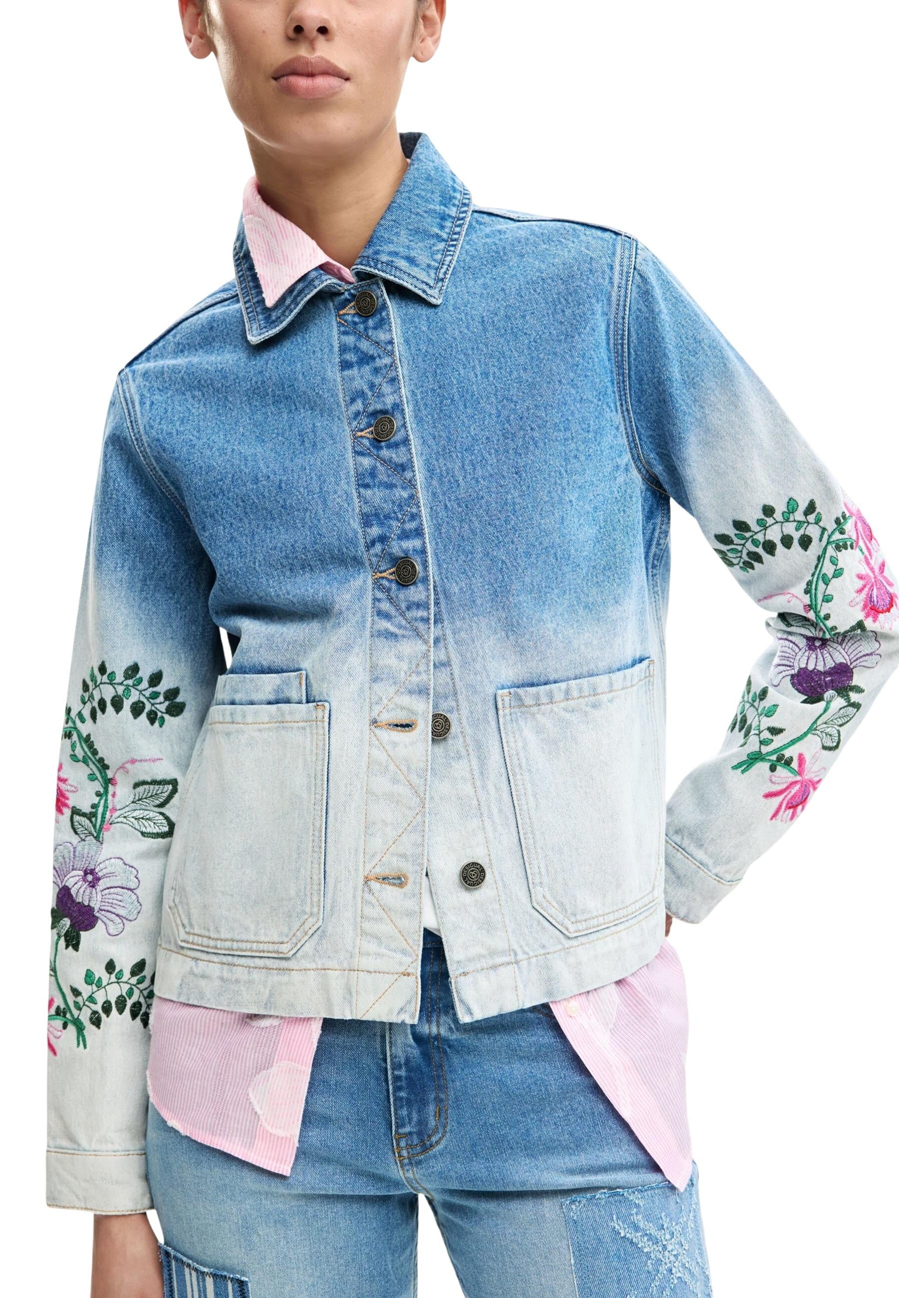 Desigual Vêtement femme Jaquettes — light blue