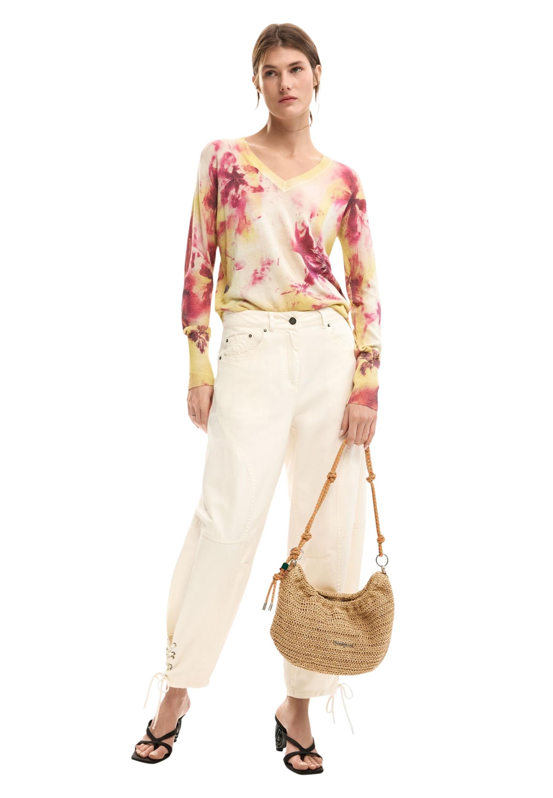 Desigual Pull femme — pink