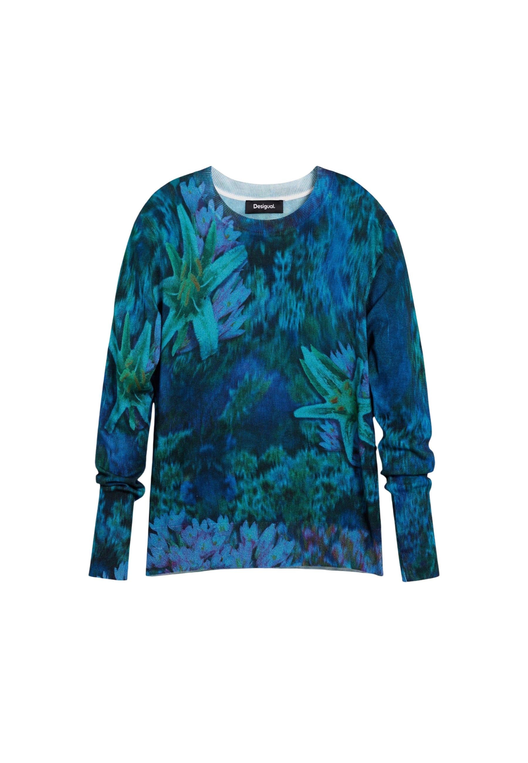Desigual Pull femme — blue