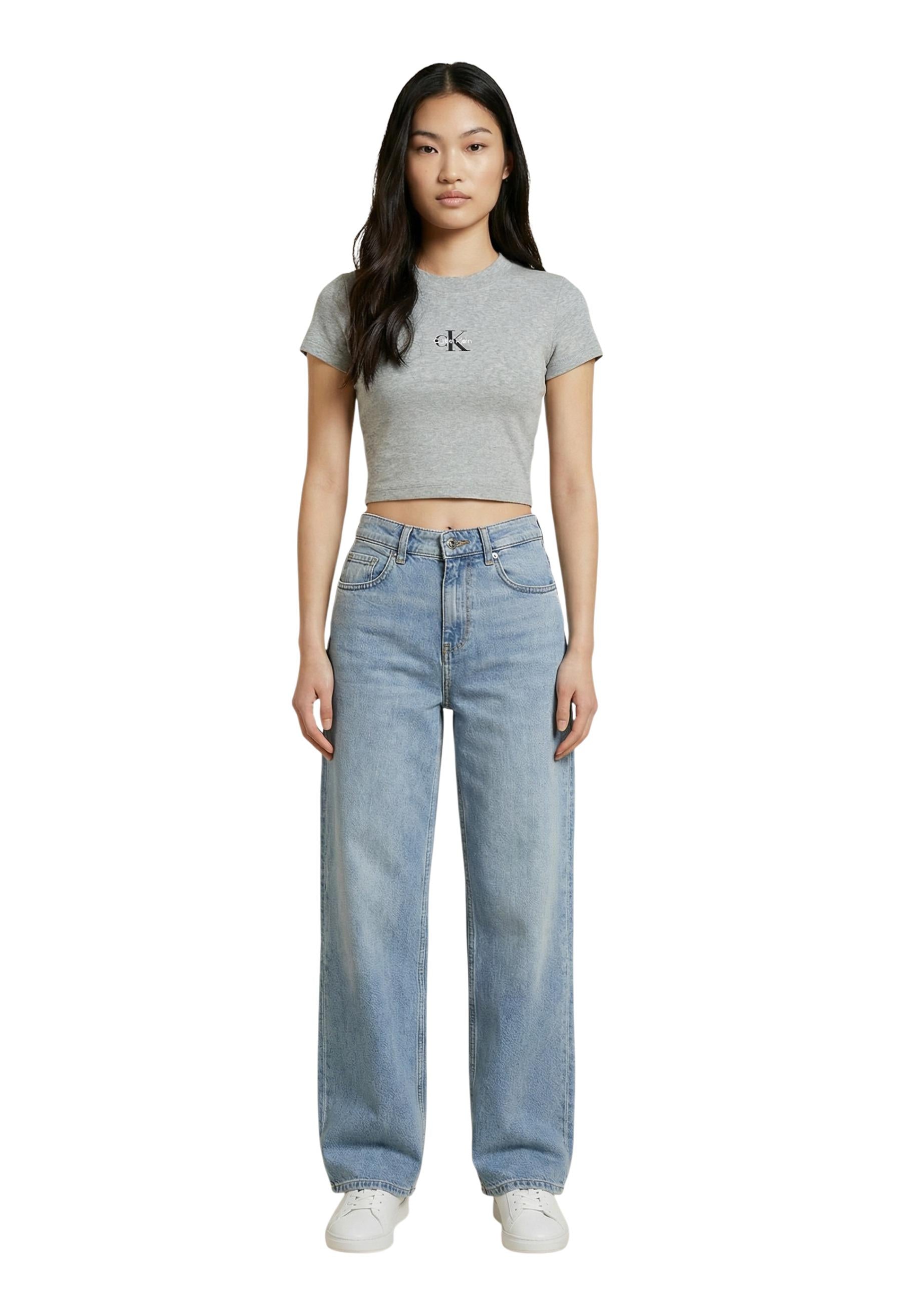 Calvin Klein Jeans T-shirt femme — grey