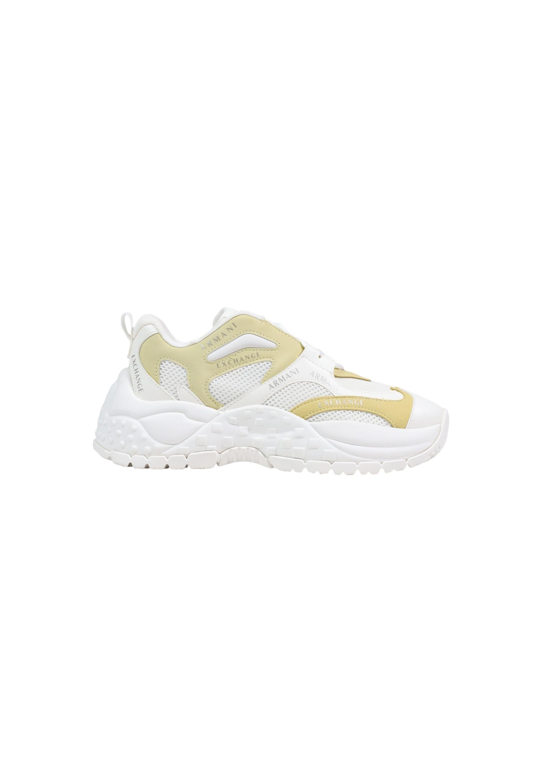 Armani Exchange Baskets femme — yellow