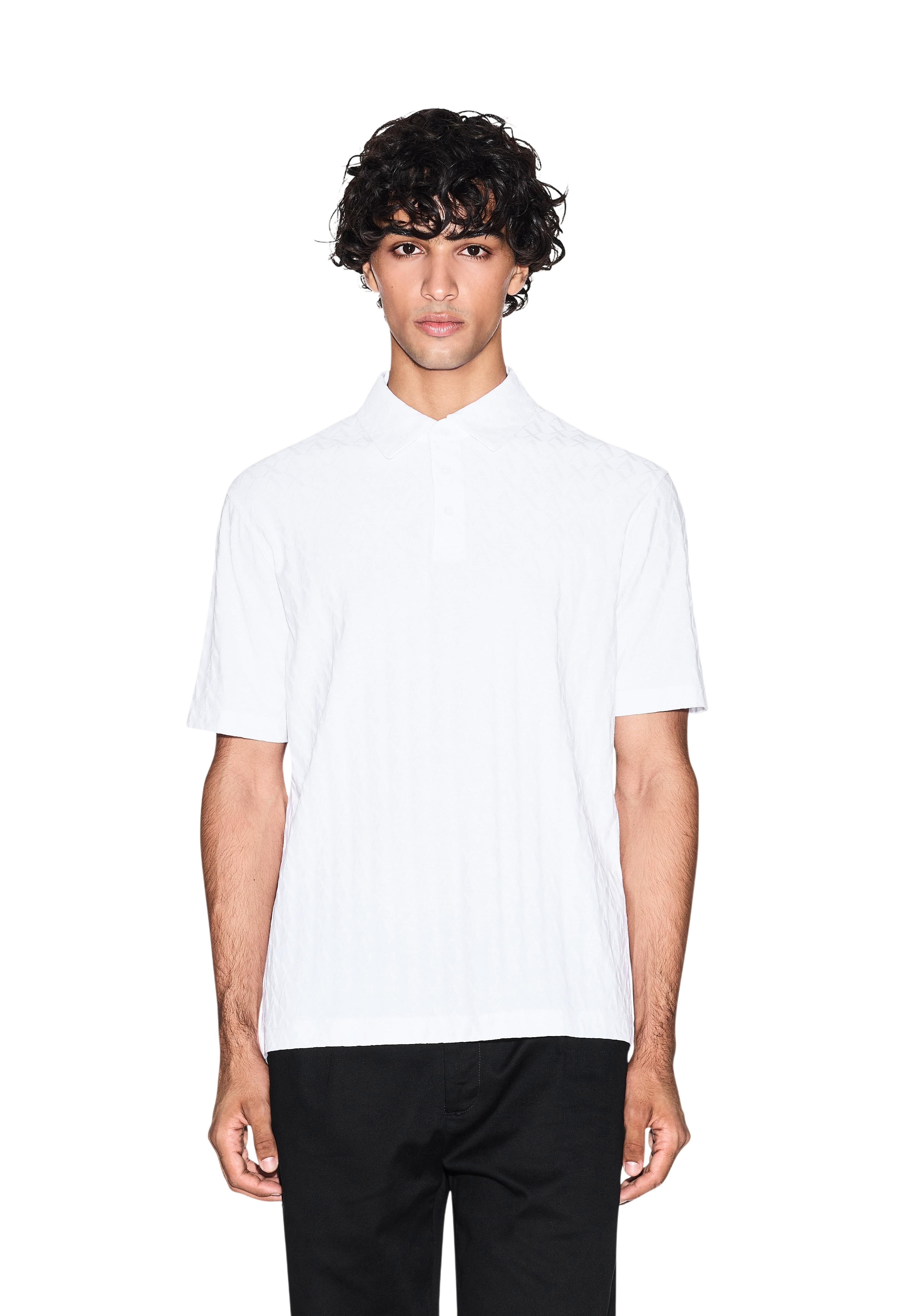 Armani Exchange Polo homme — white