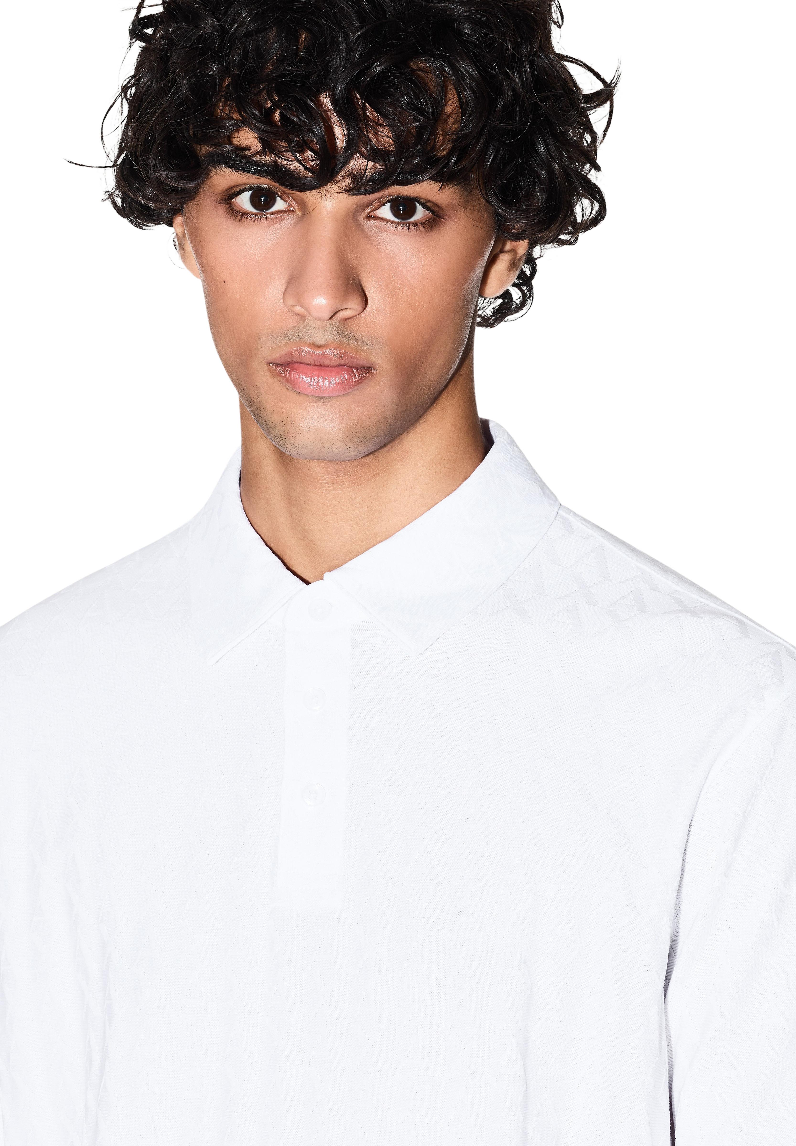 Armani Exchange Polo homme — white