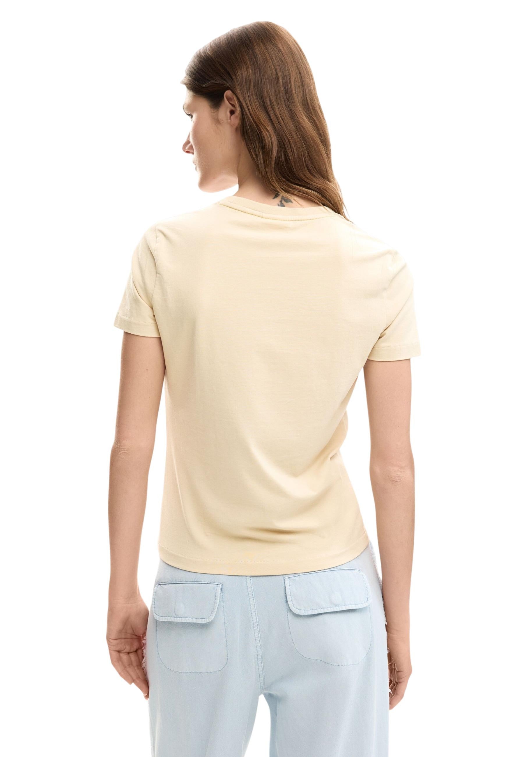 Desigual T-shirt femme — beige
