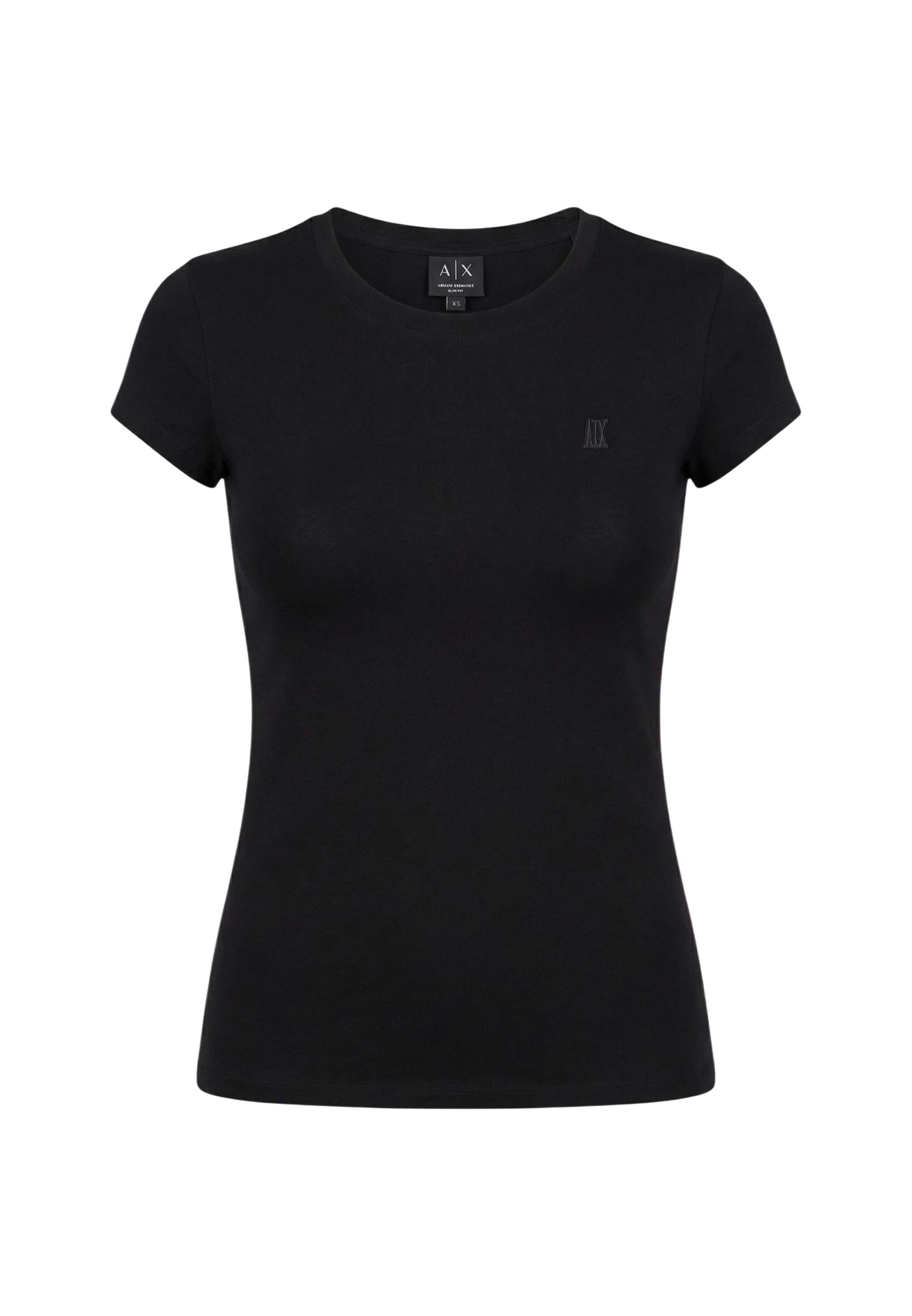 Armani Exchange T-shirt femme — black