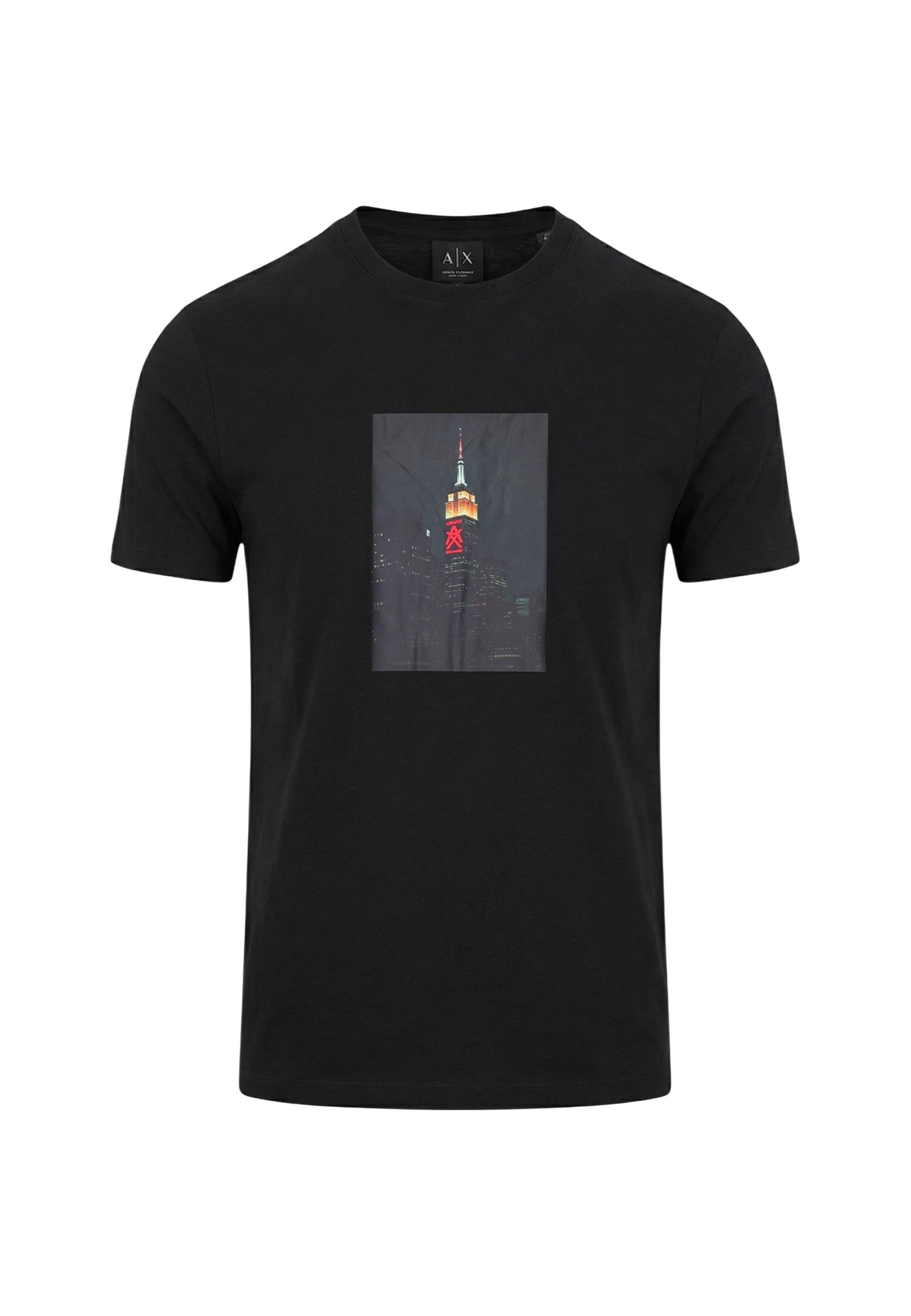 Armani Exchange T-shirt homme — black