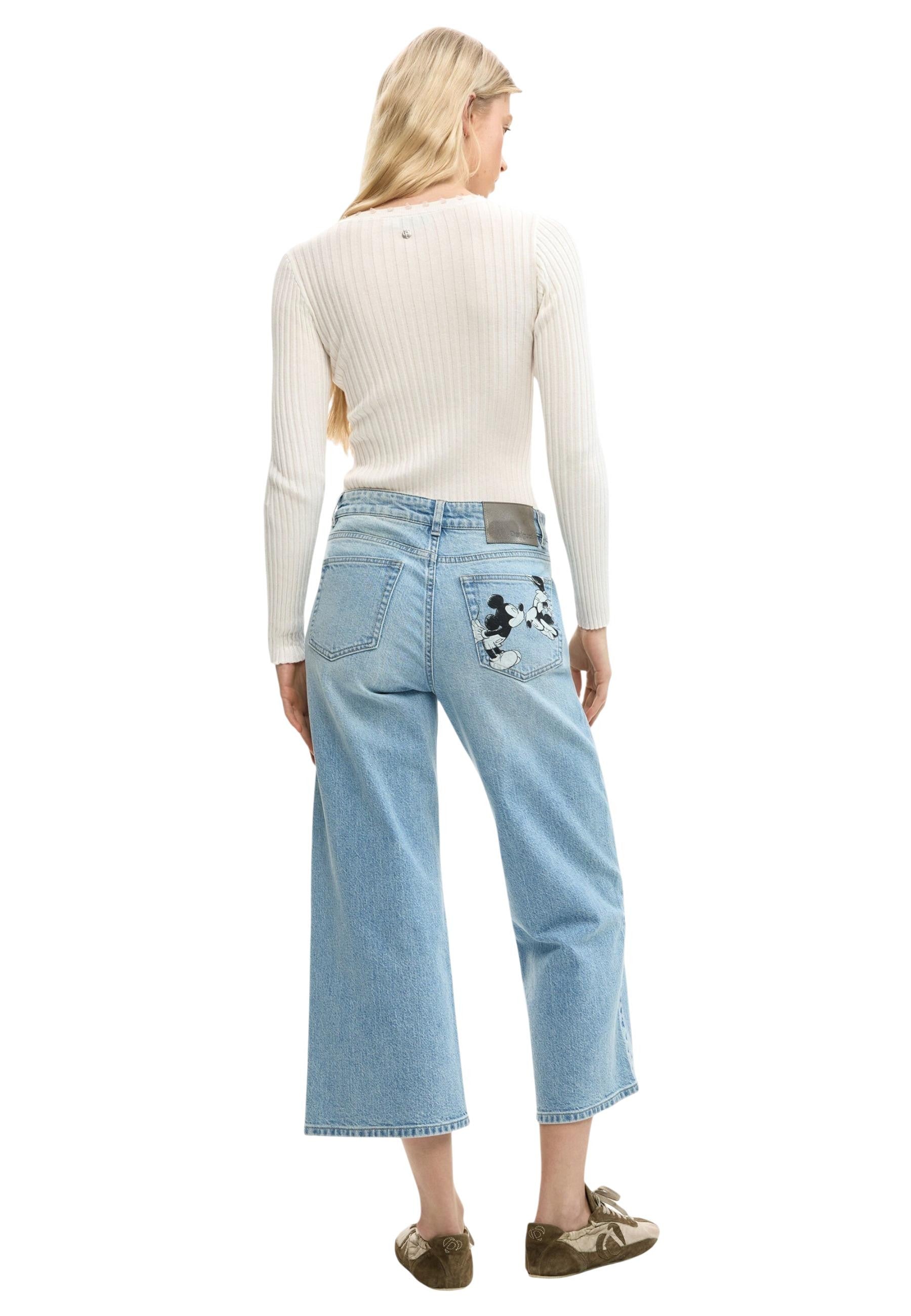 Desigual Jean femme — light blue