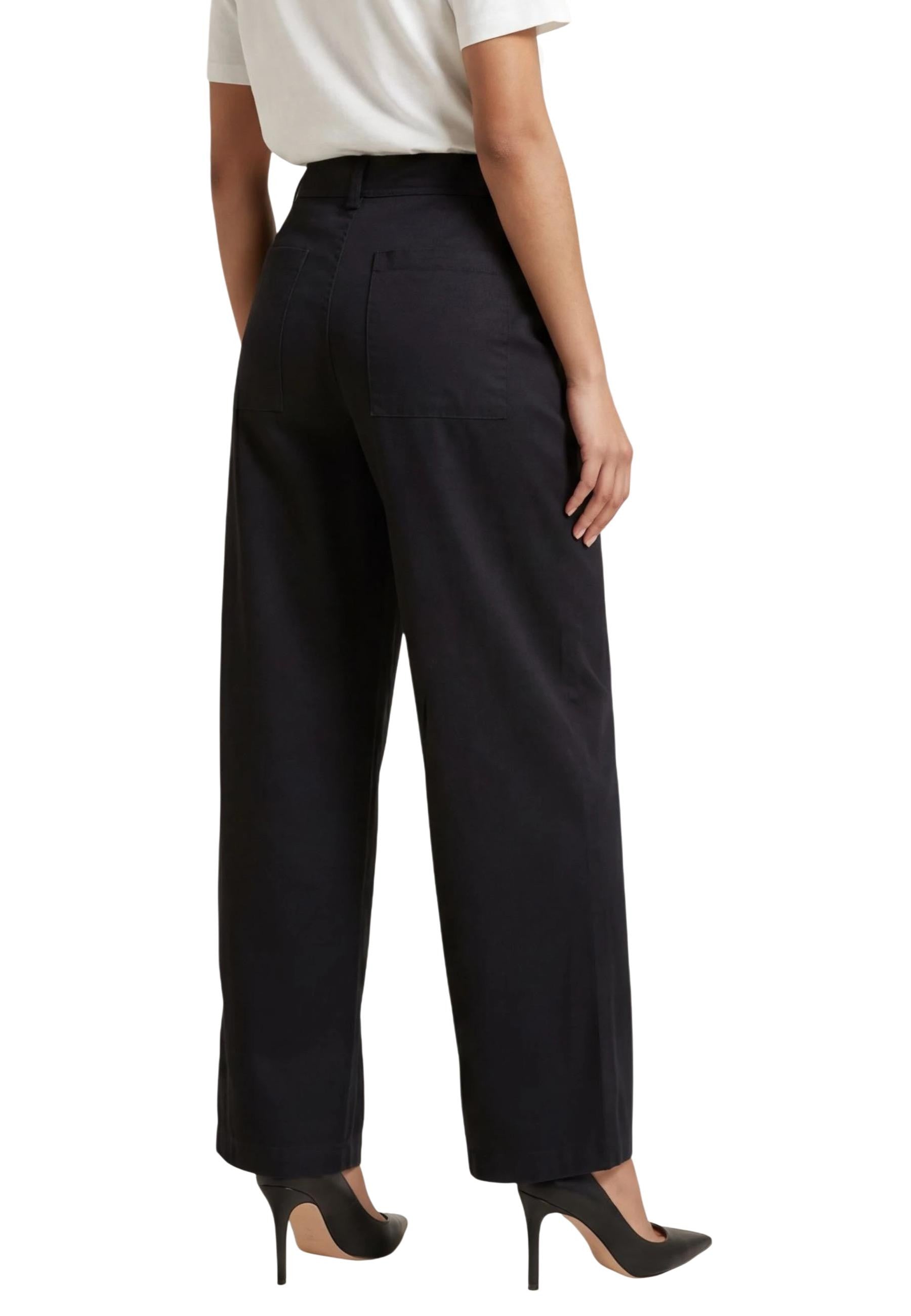 Jacqueline De Yong Pantalon femme Pantalons — black