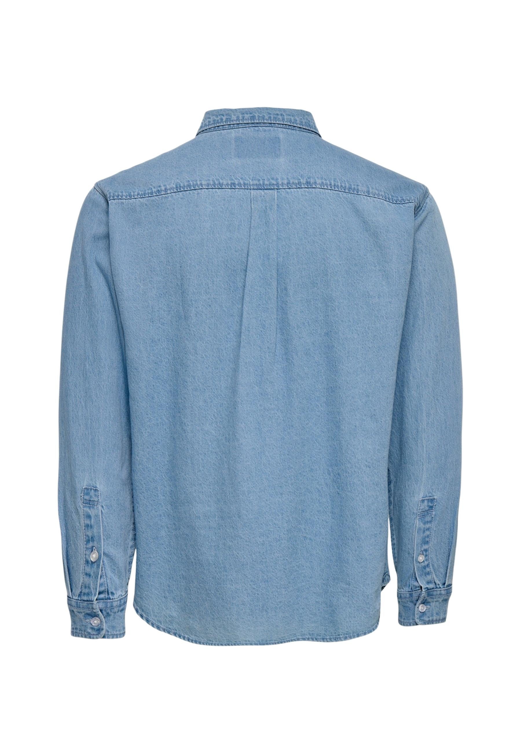 Only & Sons Chemise homme Chemises — light blue