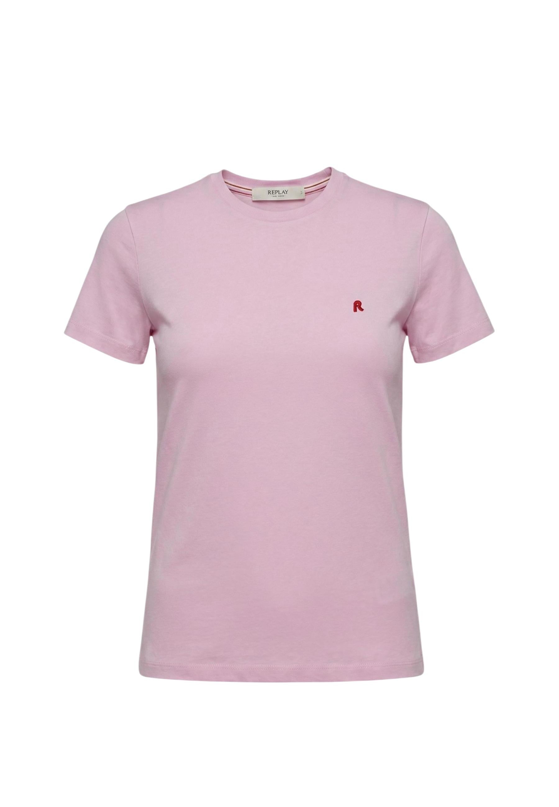 Replay T-shirt femme — pink
