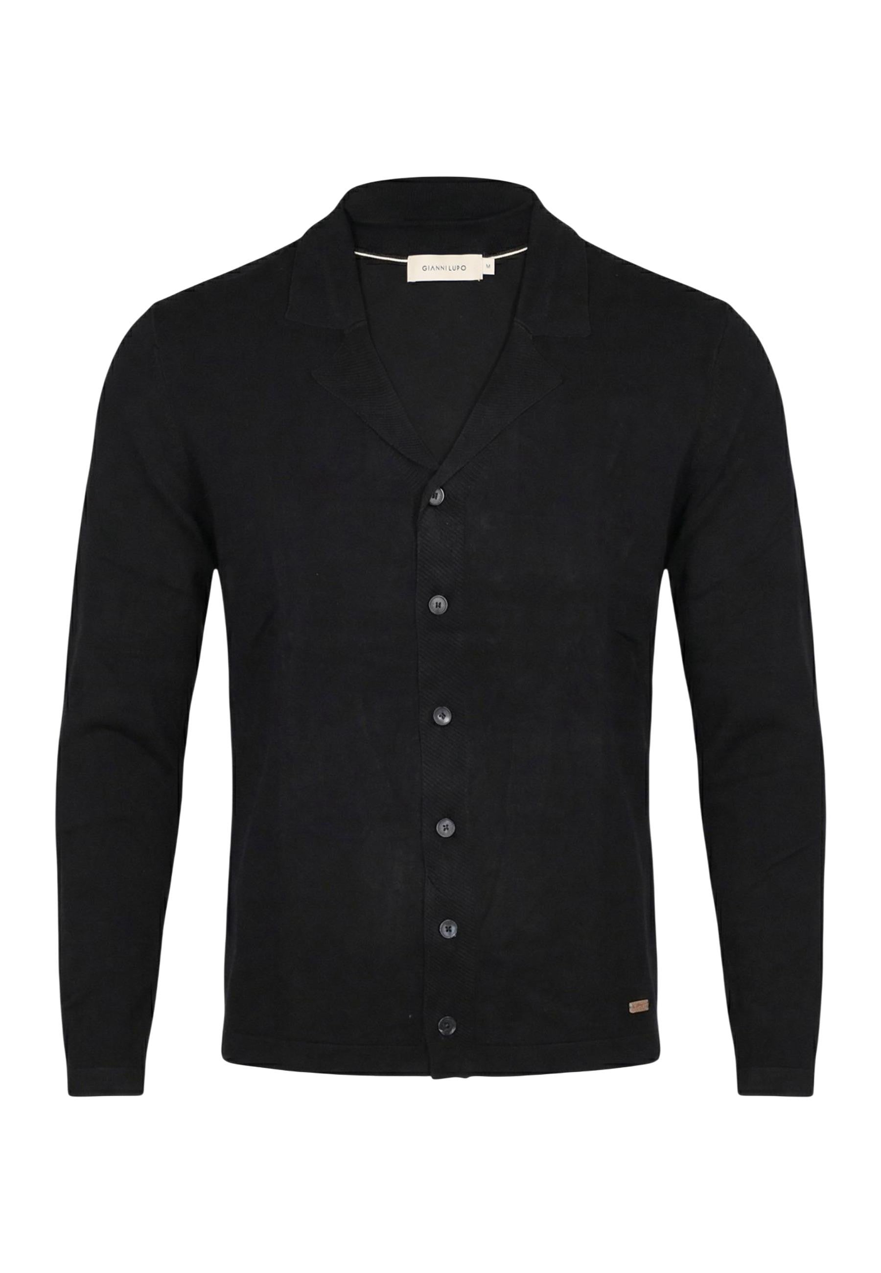 Gianni Lupo Vêtement homme Cardigans — black