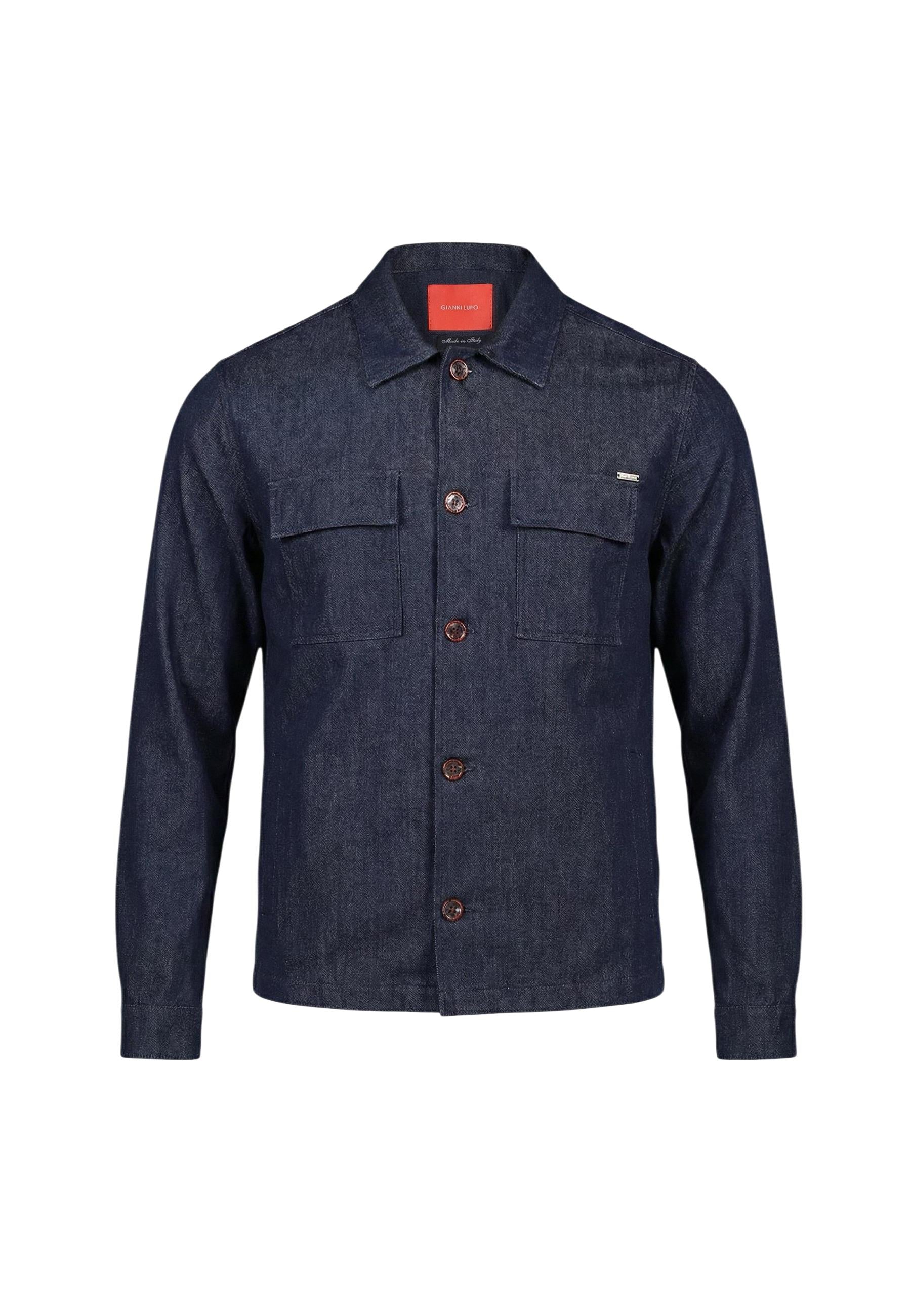 Gianni Lupo Chemise homme Chemises — blue