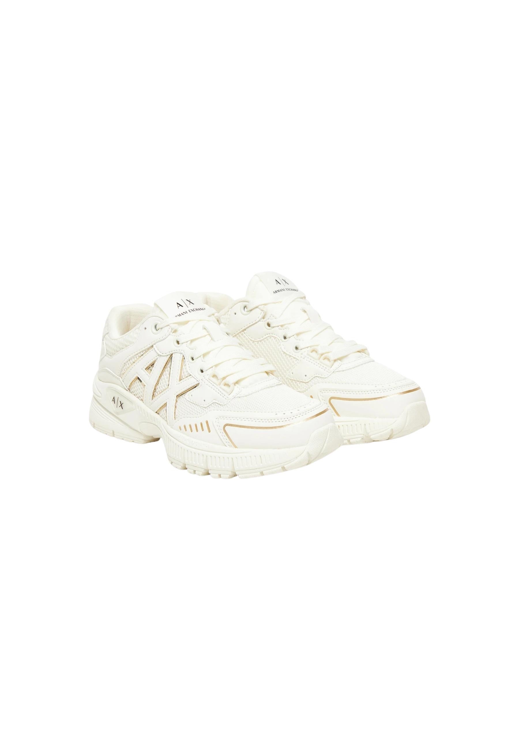 Armani Exchange Baskets femme — white