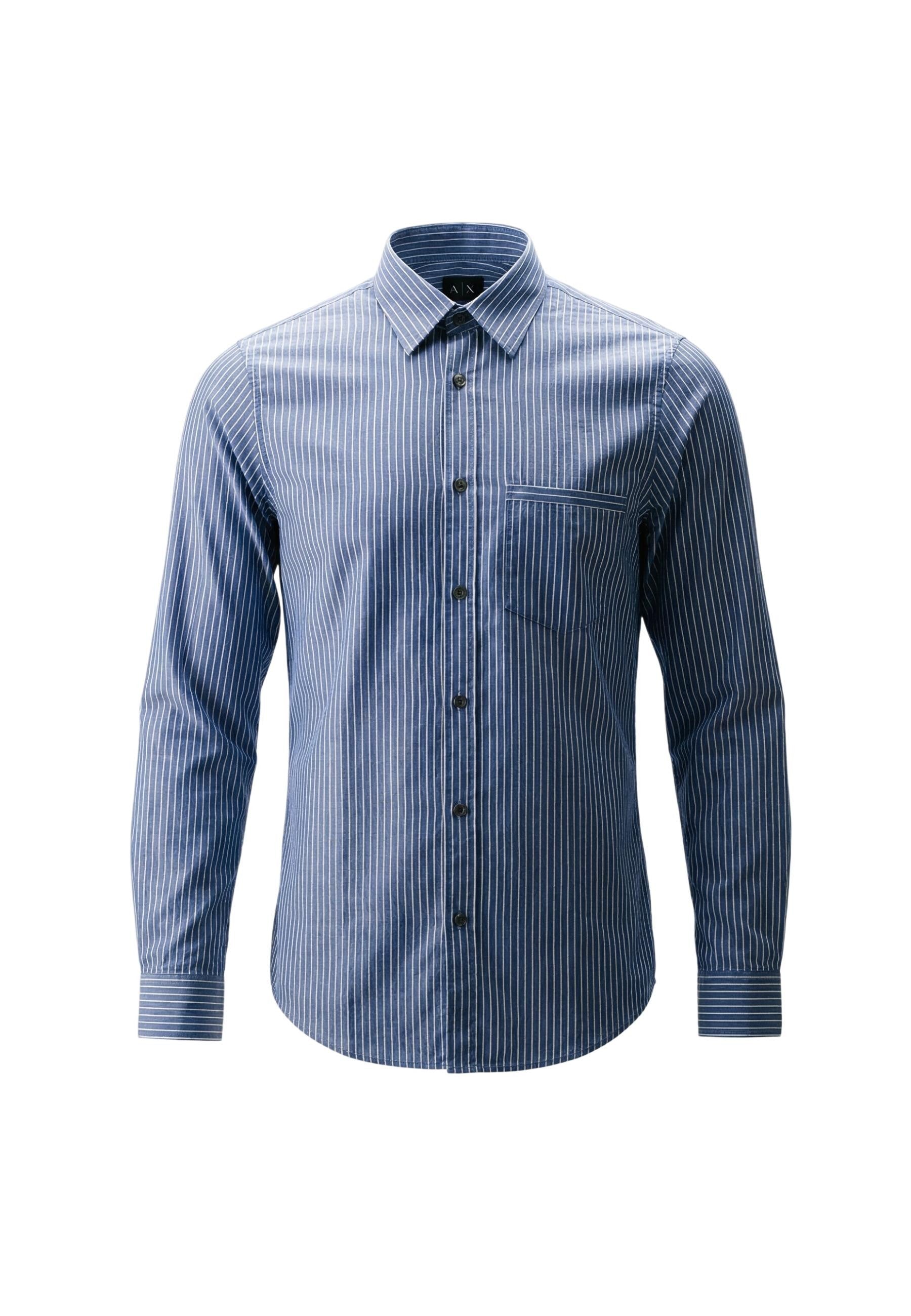 Armani Exchange Chemise homme Chemises — light blue