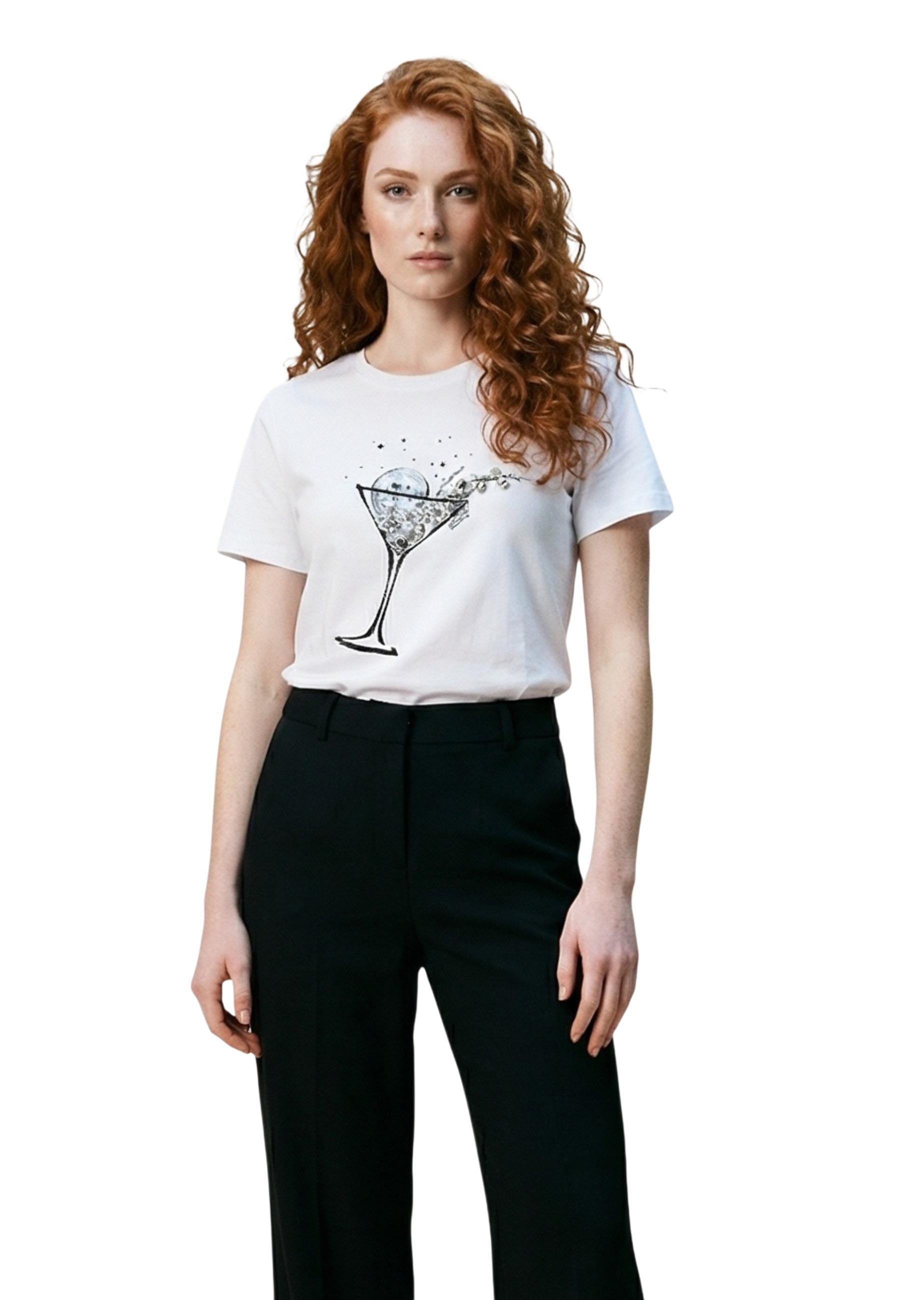 Liu Jo T-shirt femme — white