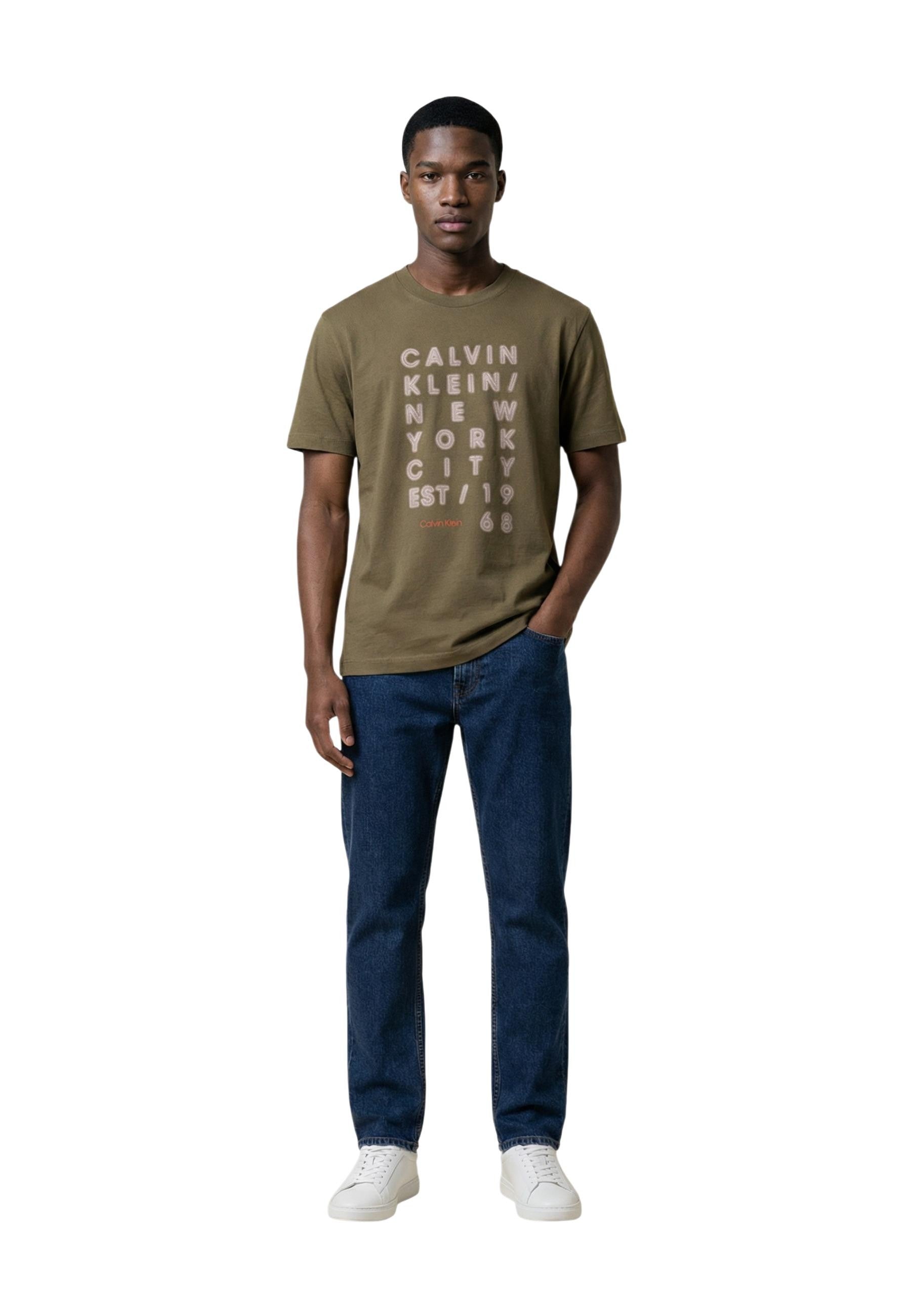 Calvin Klein Jeans T-shirt homme — green