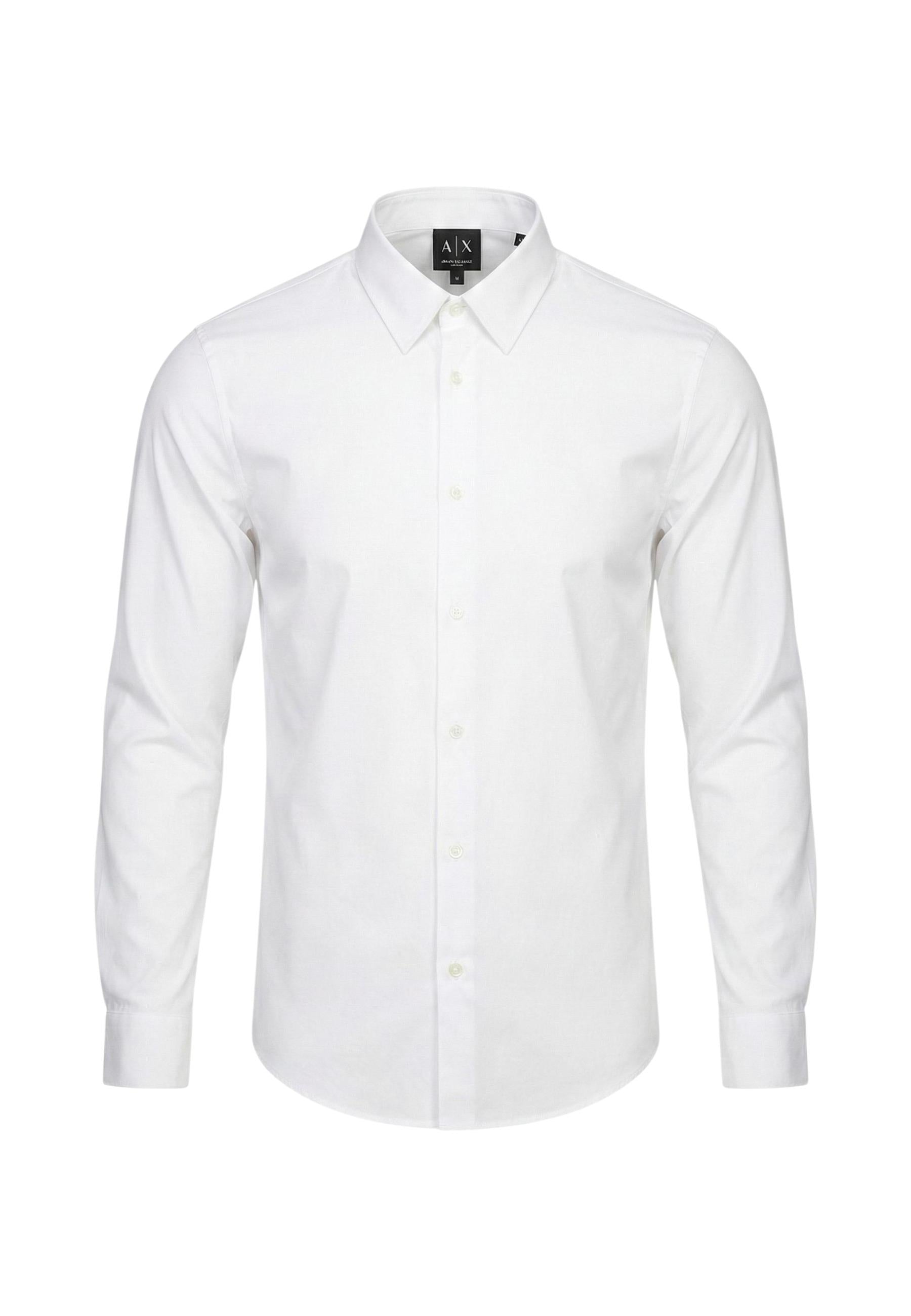 Armani Exchange Chemise homme Chemises — white