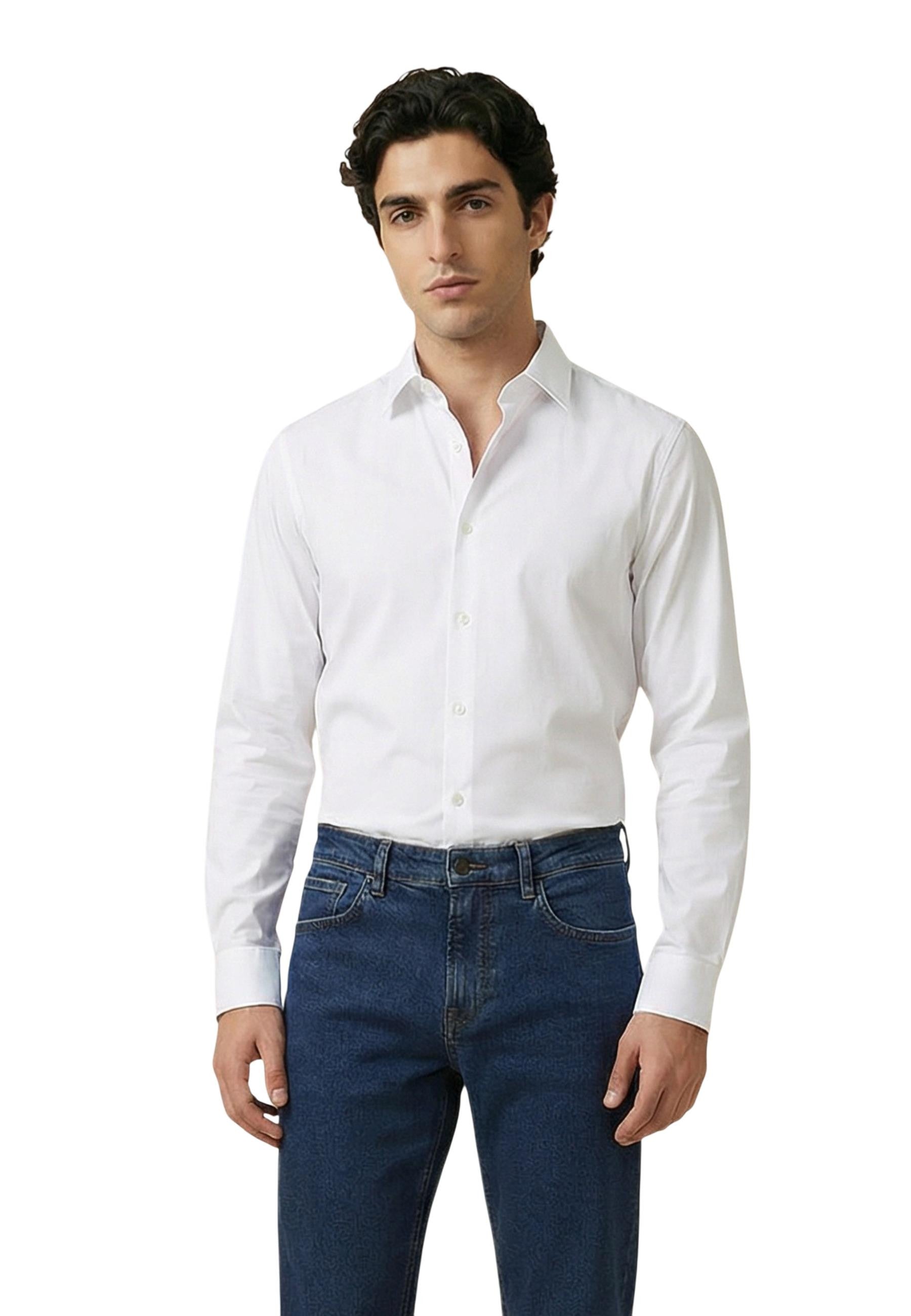 Armani Exchange Chemise homme Chemises — white