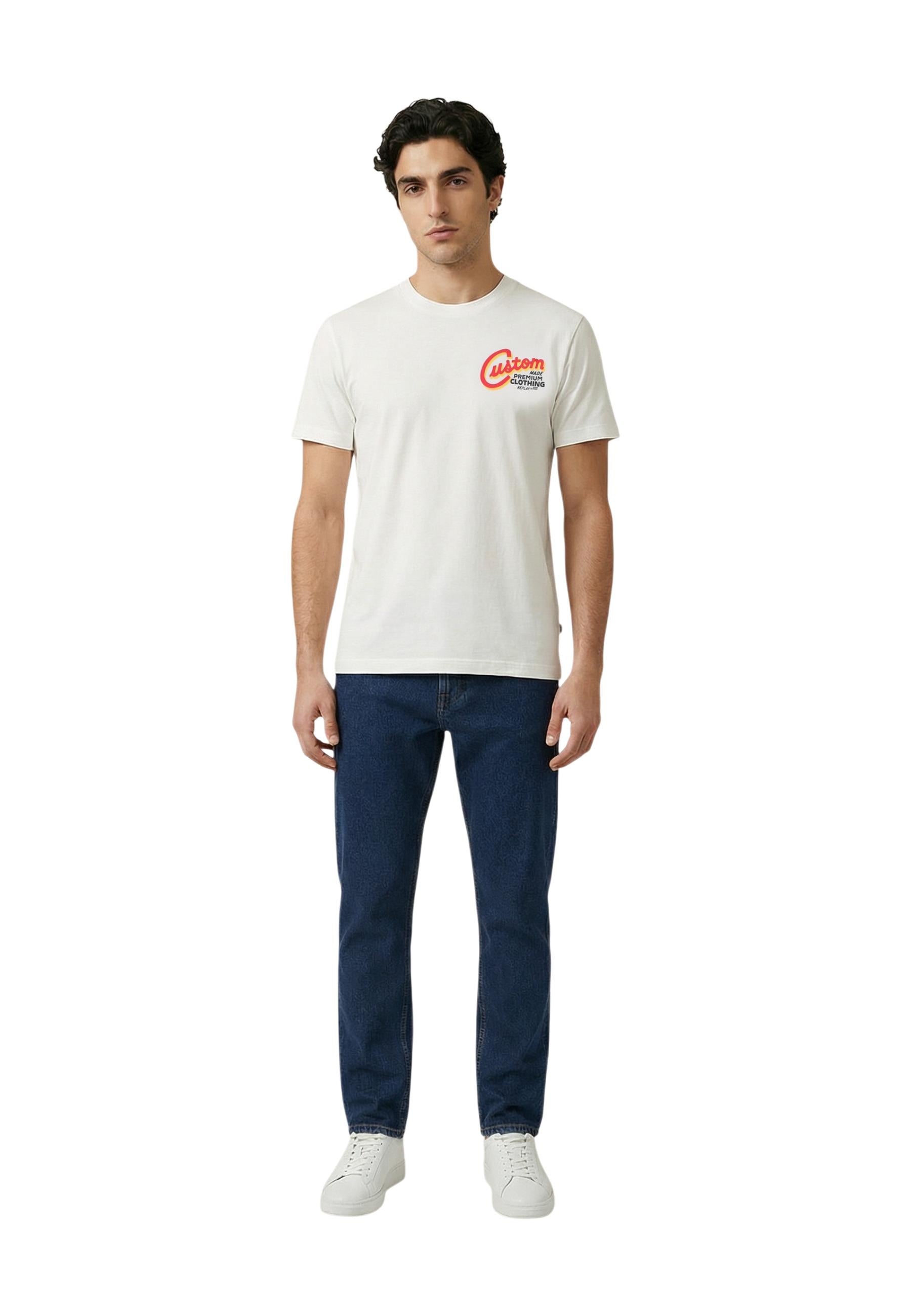 Replay T-shirt homme — white