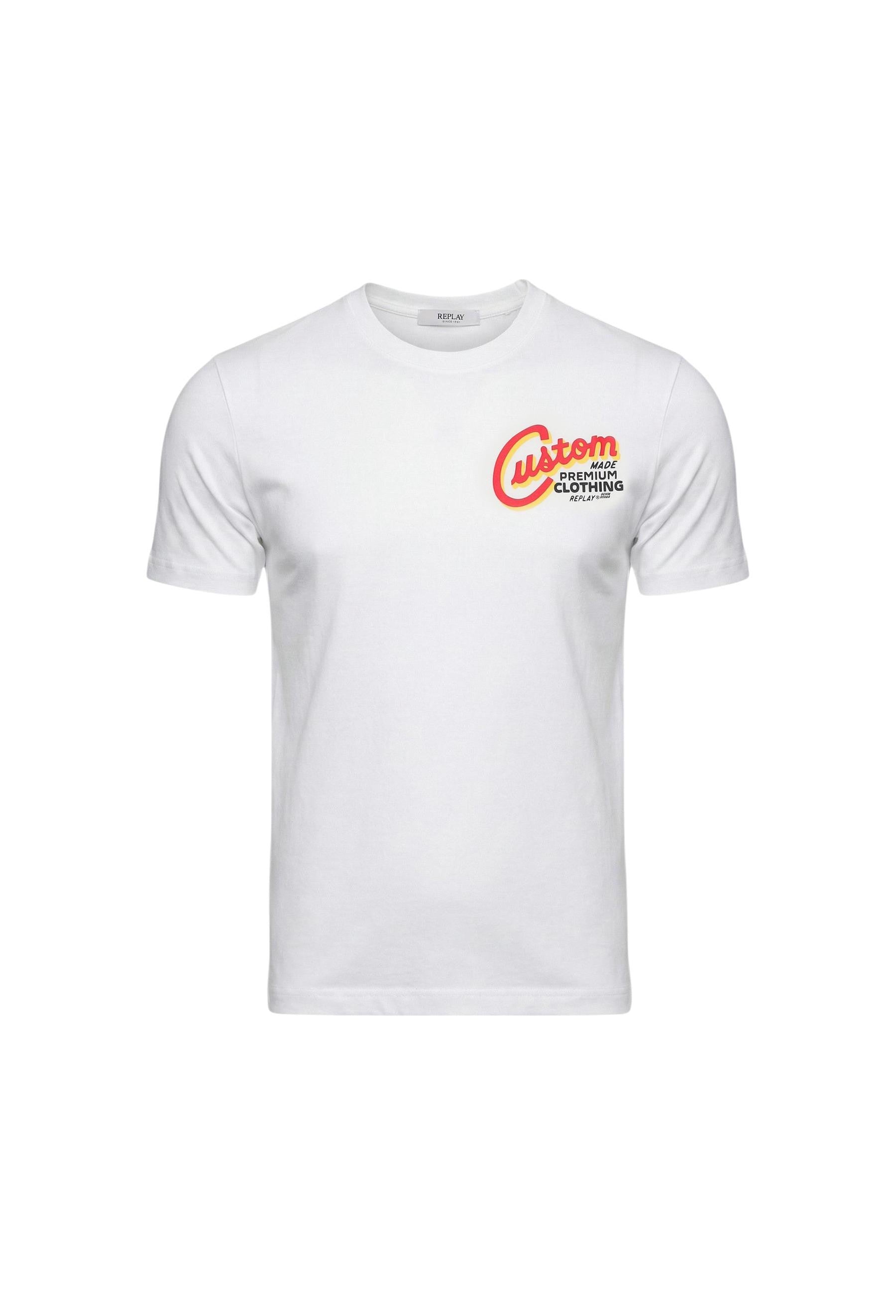 Replay T-shirt homme — white