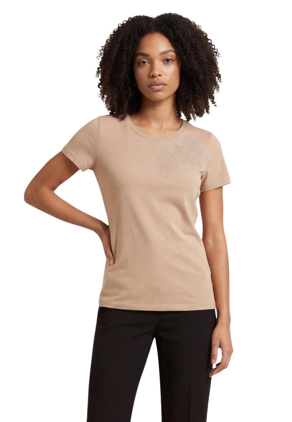 Liu Jo T-shirt femme — beige