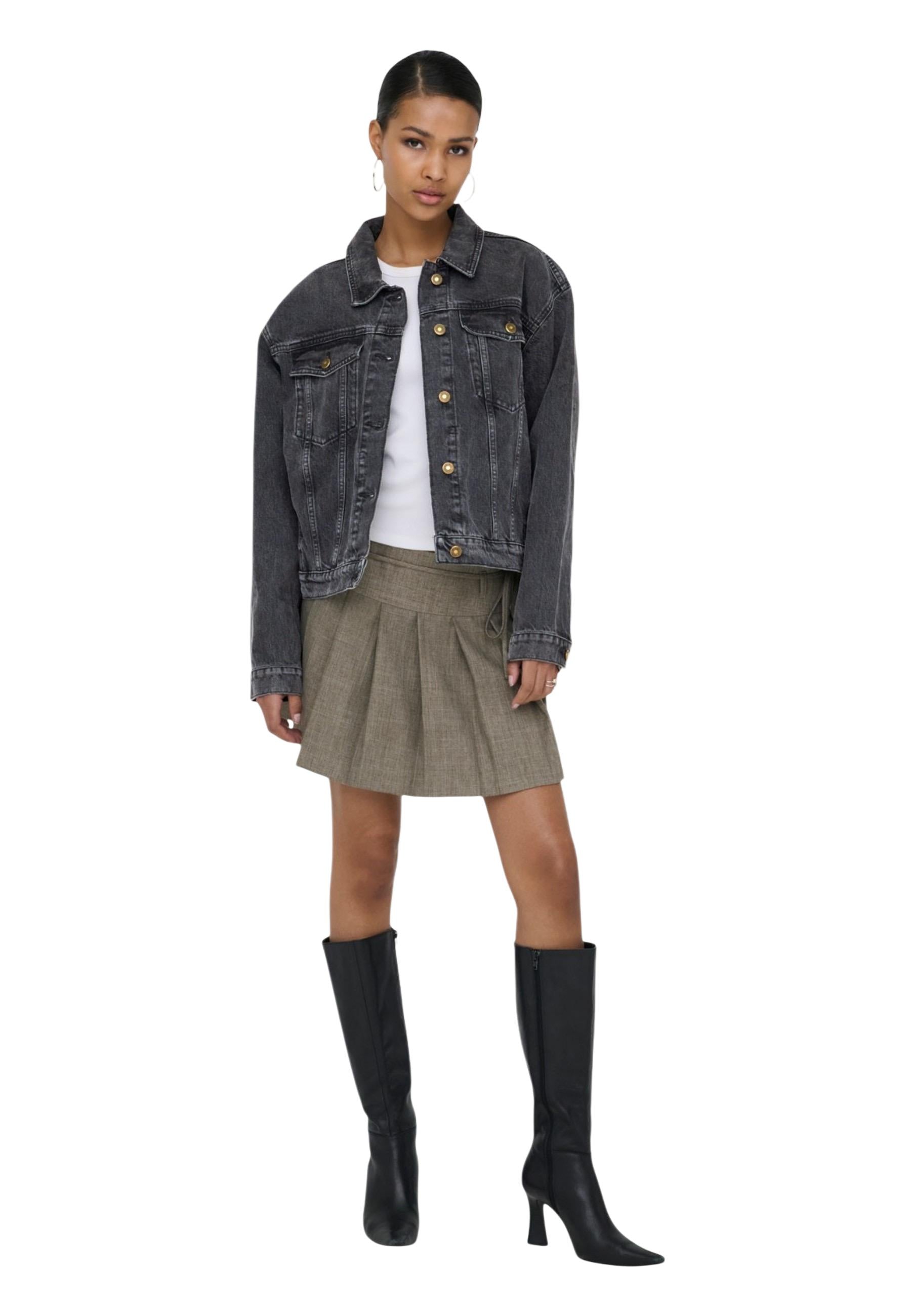 Only Vêtement femme Jaquettes — black